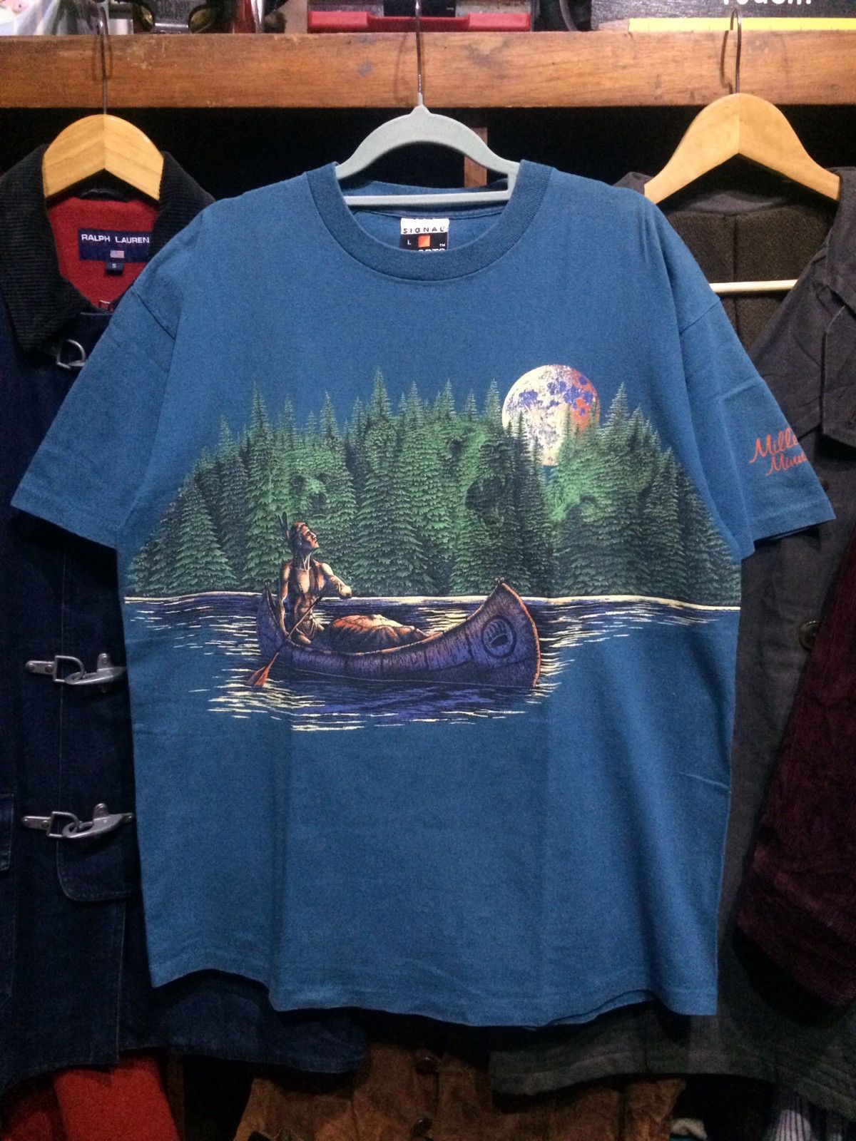 Other vintage tshirt 80s 90s signal sports mille lacs minnesota Size US L / EU 52-54 / 3 - 1 Thumbnail