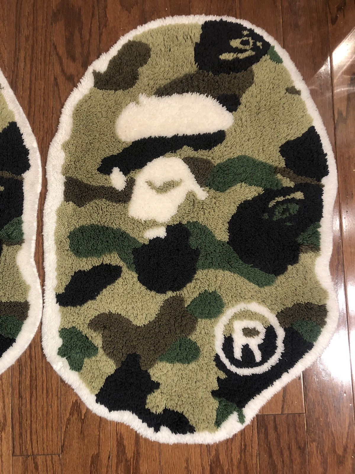 Bape A Bathing Ape 1st Ape Head Rug | Grailed