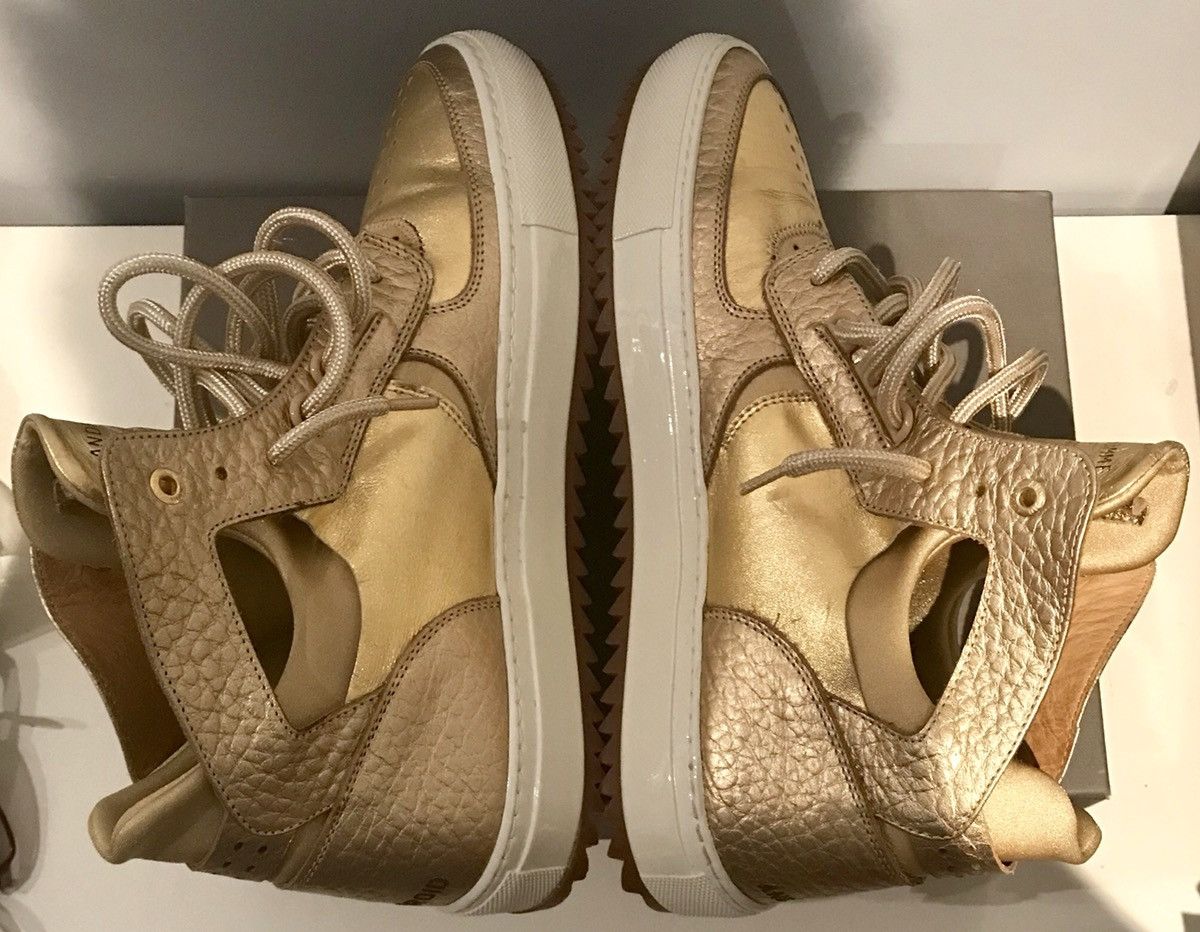 Android Homme Android Homme Delta mid sneakers gold hand made in Italy 44 Size US 11 / EU 44 - 4 Thumbnail