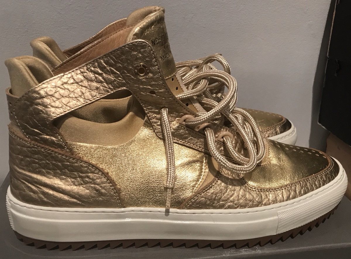 Android Homme Android Homme Delta mid sneakers gold hand made in Italy 44 Size US 11 / EU 44 - 3 Thumbnail