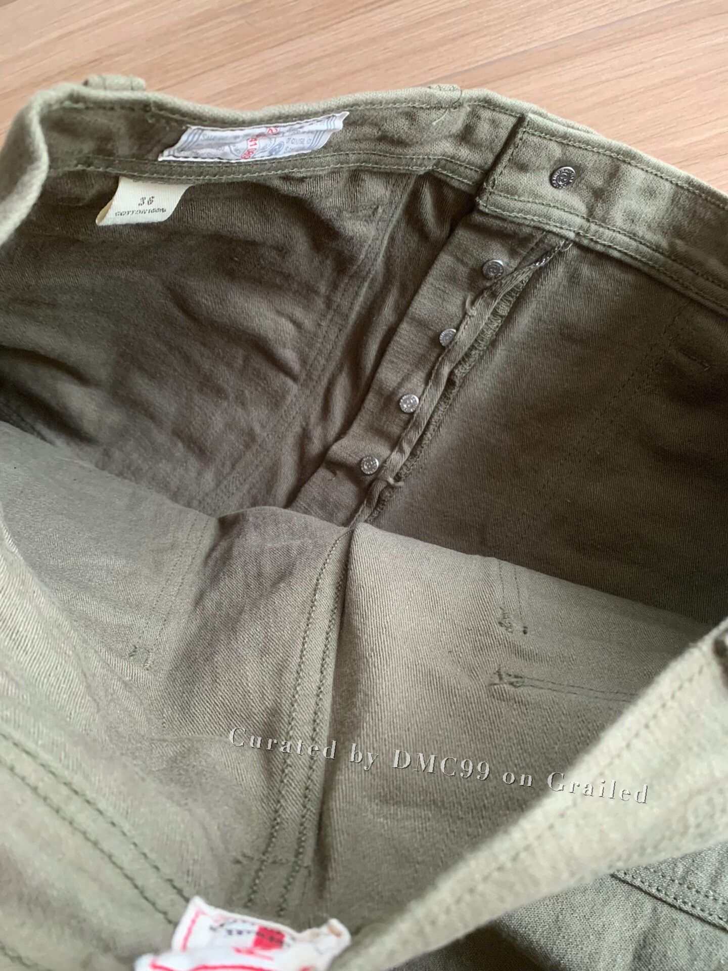 Samurai Jeans Samurai Jeans SJ52BP 15oz Work Pants Size US 36 / EU 52 - 3 Thumbnail
