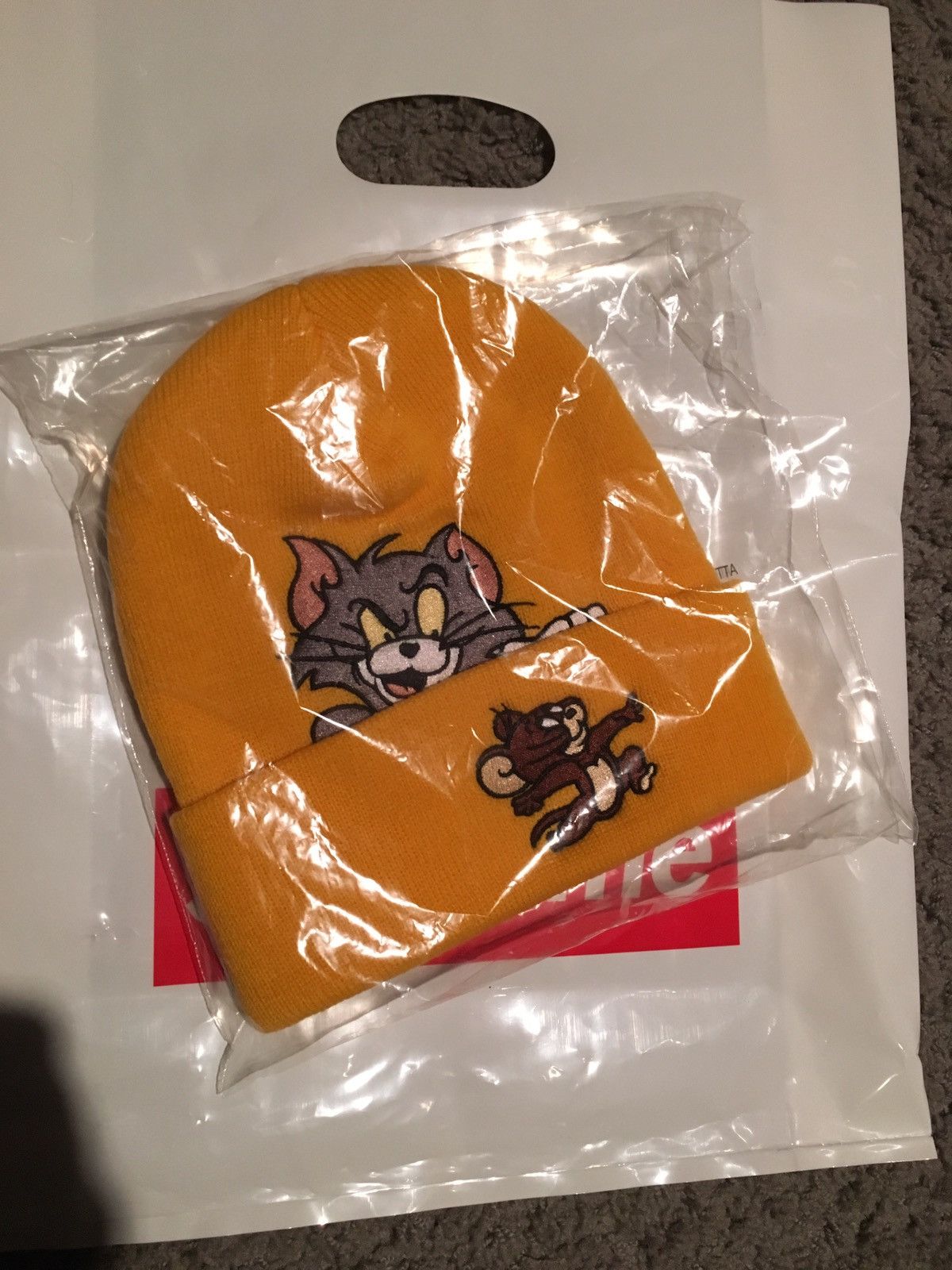 Supreme Tom And Jerry Beanie Grailed