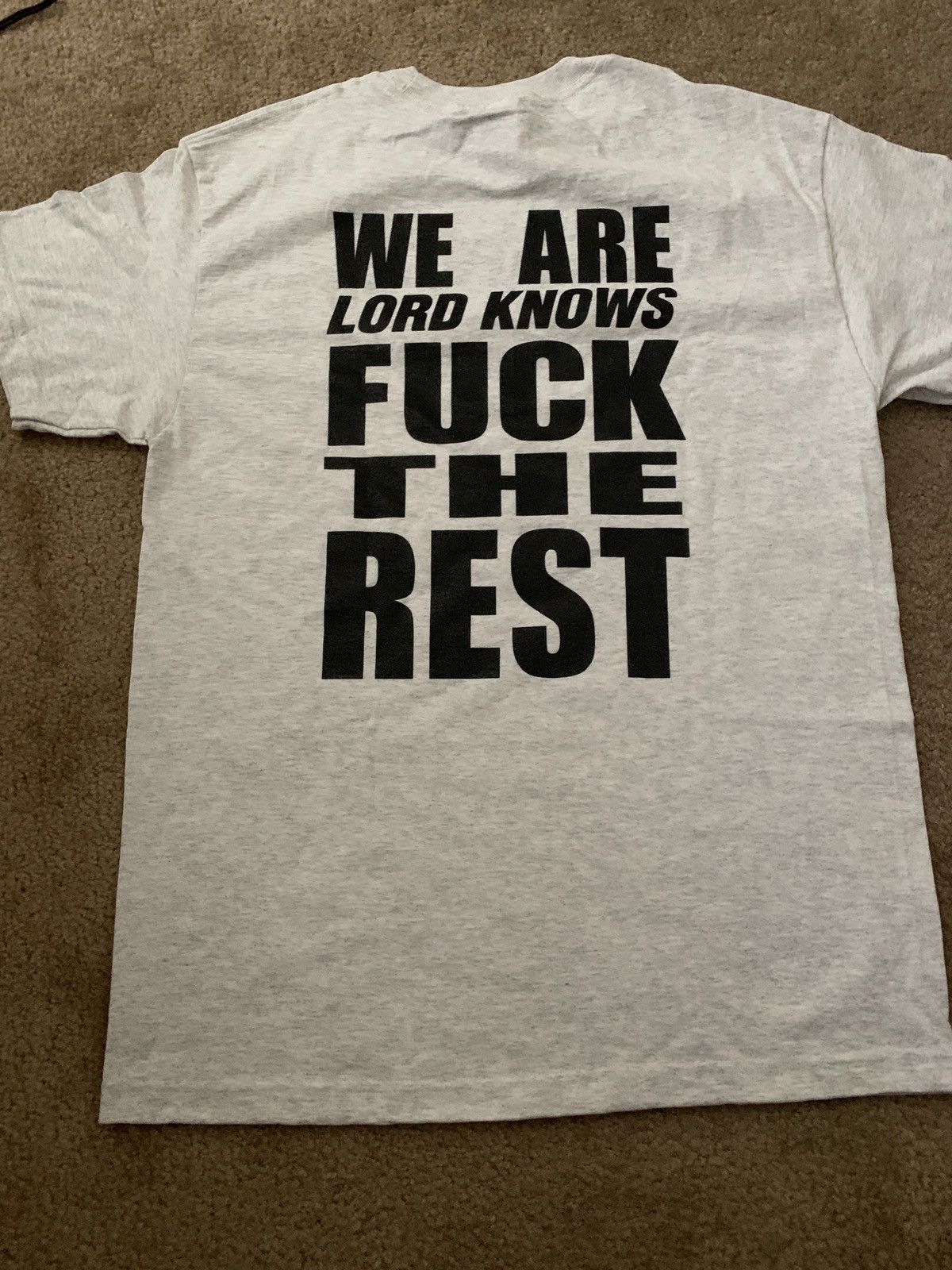 Lxrdknows Lord Knows Grey Tee Size L Size US L / EU 52-54 / 3 - 3 Thumbnail