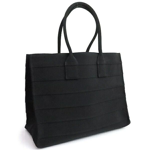 Salvatore Ferragamo Salvatore Ferragamo Canvas Beach Bag Black Size ONE SIZE - 2 Thumbnail