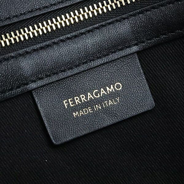 Salvatore Ferragamo Salvatore Ferragamo Canvas Beach Bag Black Size ONE SIZE - 7 Thumbnail