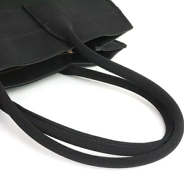 Salvatore Ferragamo Salvatore Ferragamo Canvas Beach Bag Black Size ONE SIZE - 5 Thumbnail