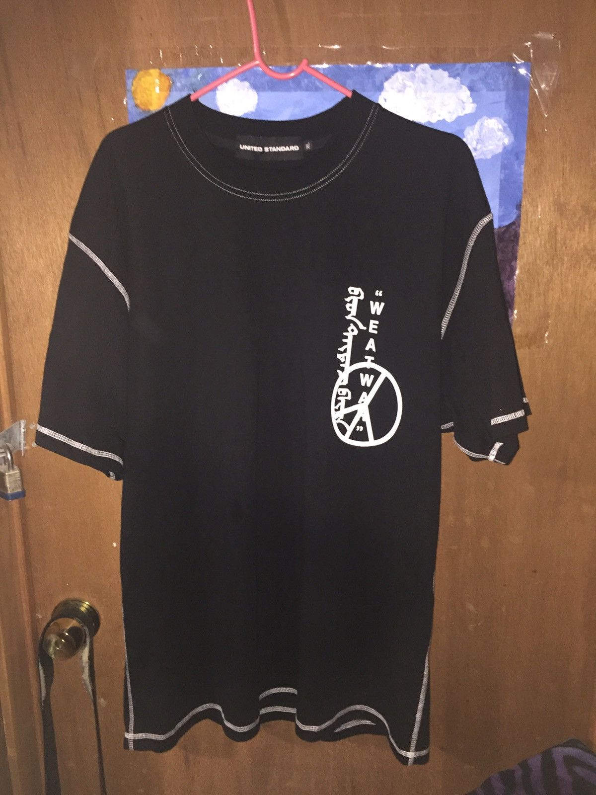 Off White United Standard x Off White We At War T Shirt Grailed