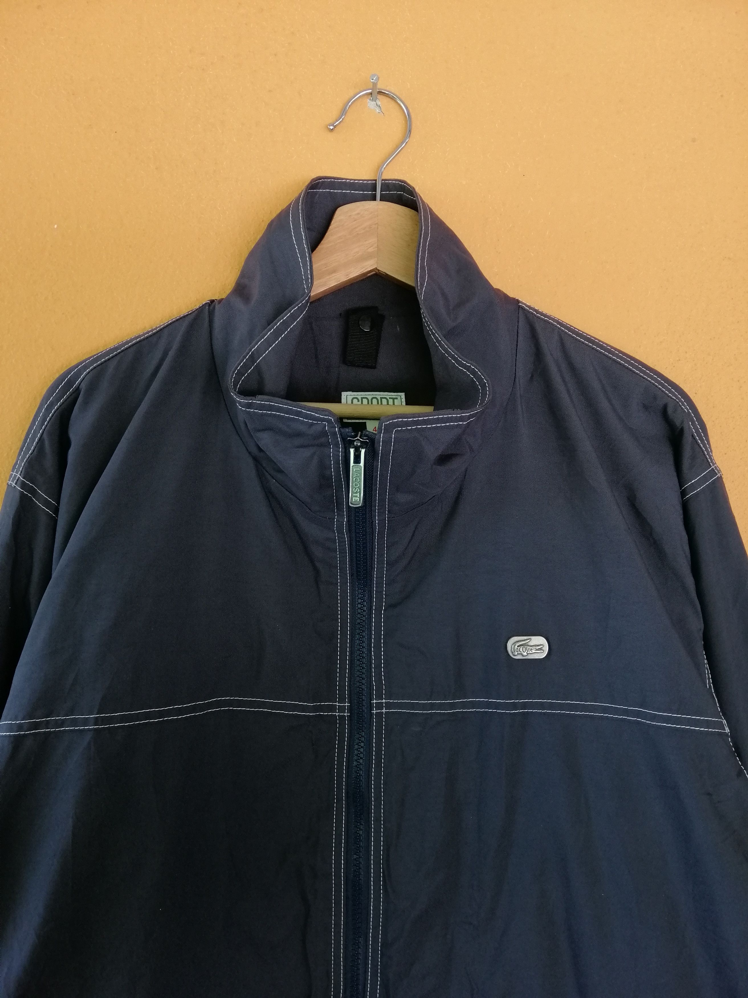 Lacoste Vintage Lacoste Long Jacket Size US XL / EU 56 / 4 - 6 Thumbnail