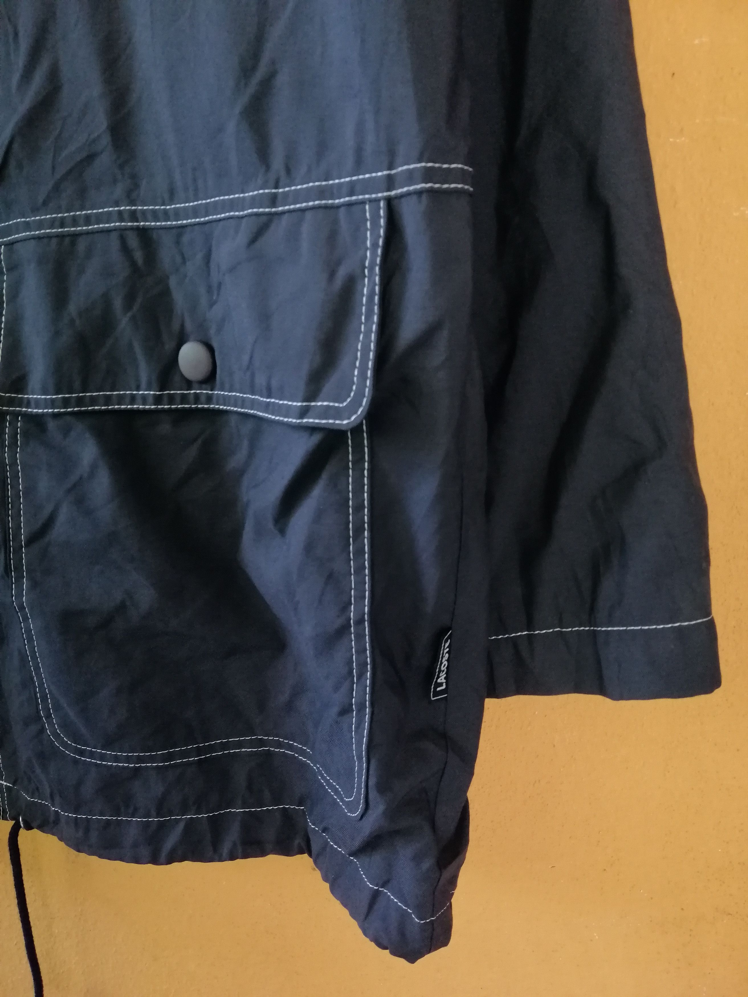 Lacoste Vintage Lacoste Long Jacket Size US XL / EU 56 / 4 - 7 Thumbnail