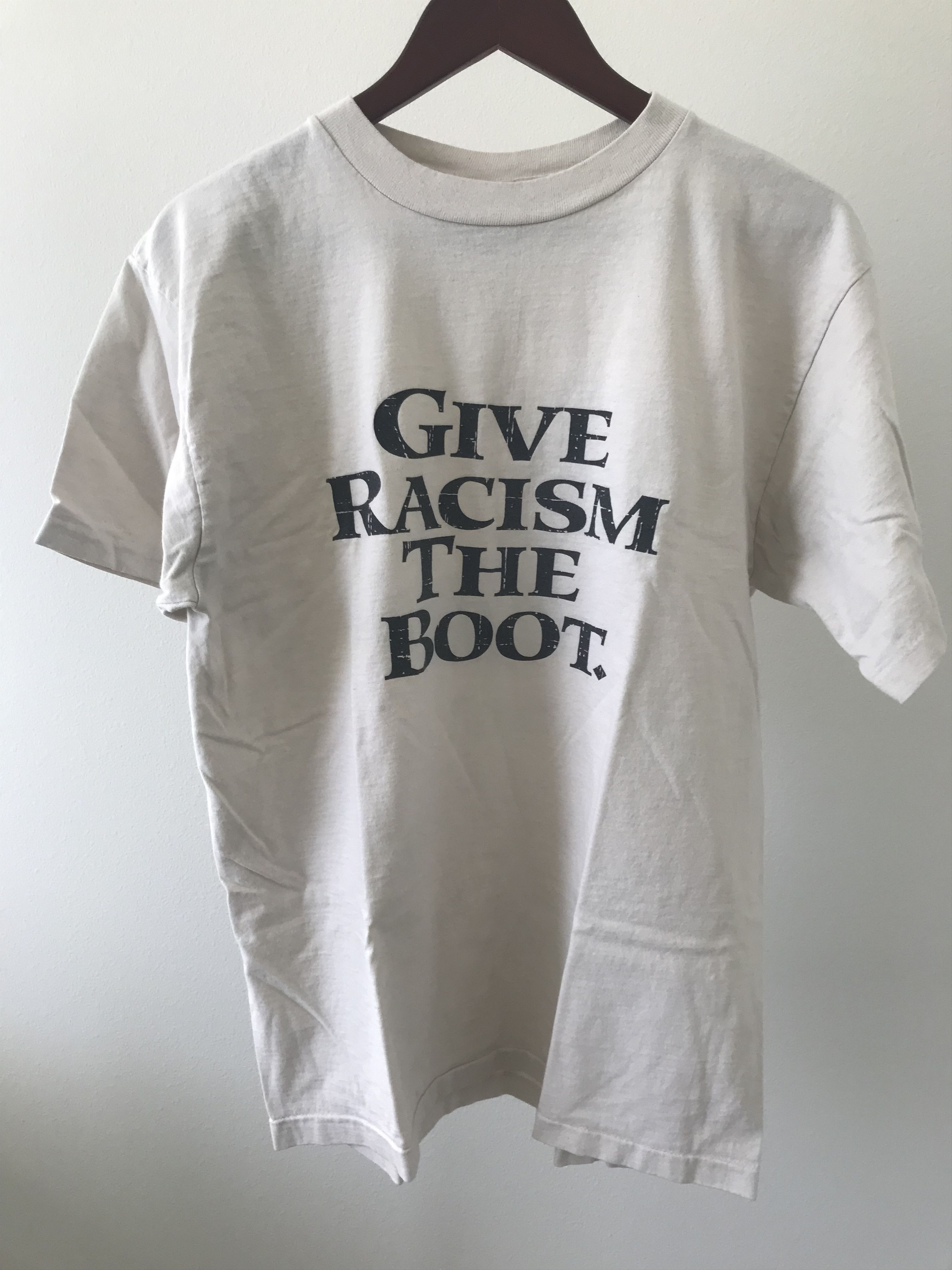 Timberland Give Racism the Boot - Vintage shirt | Grailed