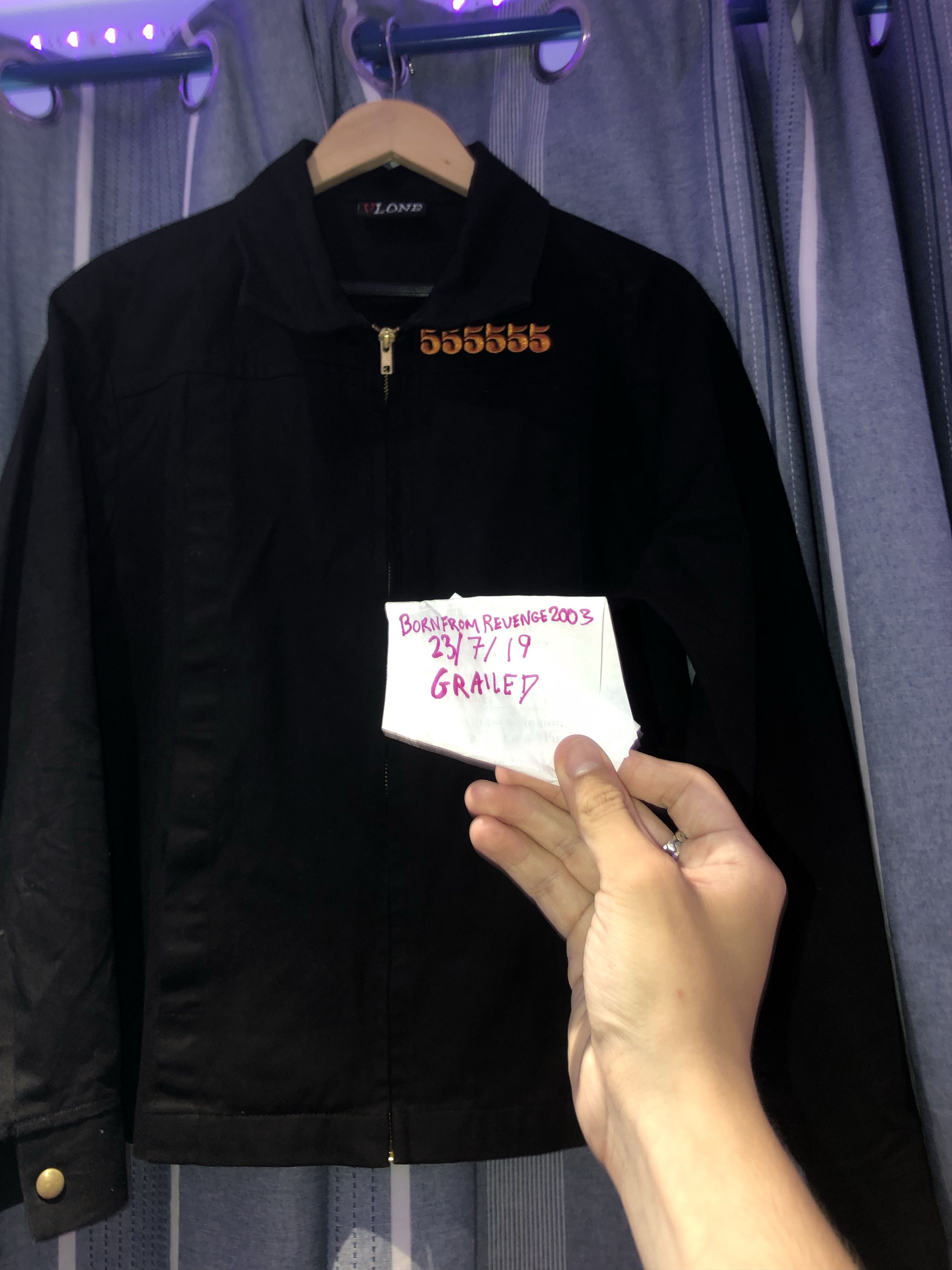 Vlone VLONE Jail Jacket (55555) seen on by Ian Connor and Playboi