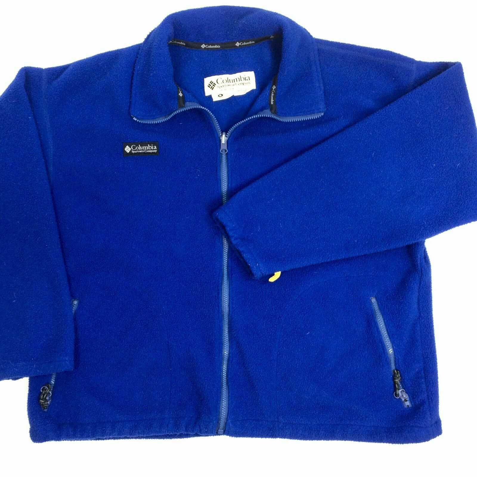 Columbia 90's ColumbiaTHICK FLEECE Coat Full Zip Winter SKI Jacket Size US XL / EU 56 / 4 - 1 Thumbnail