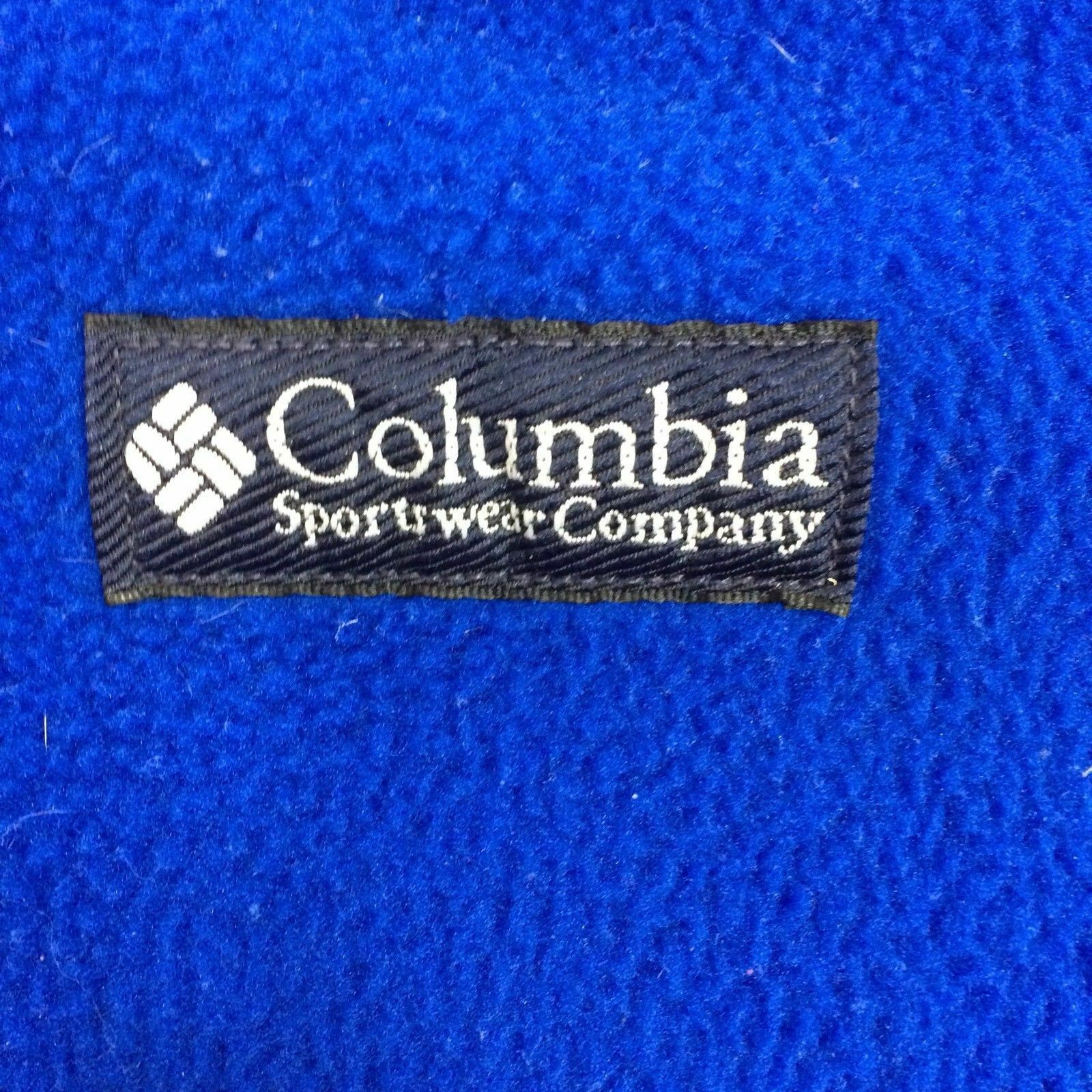 Columbia 90's ColumbiaTHICK FLEECE Coat Full Zip Winter SKI Jacket Size US XL / EU 56 / 4 - 4 Thumbnail