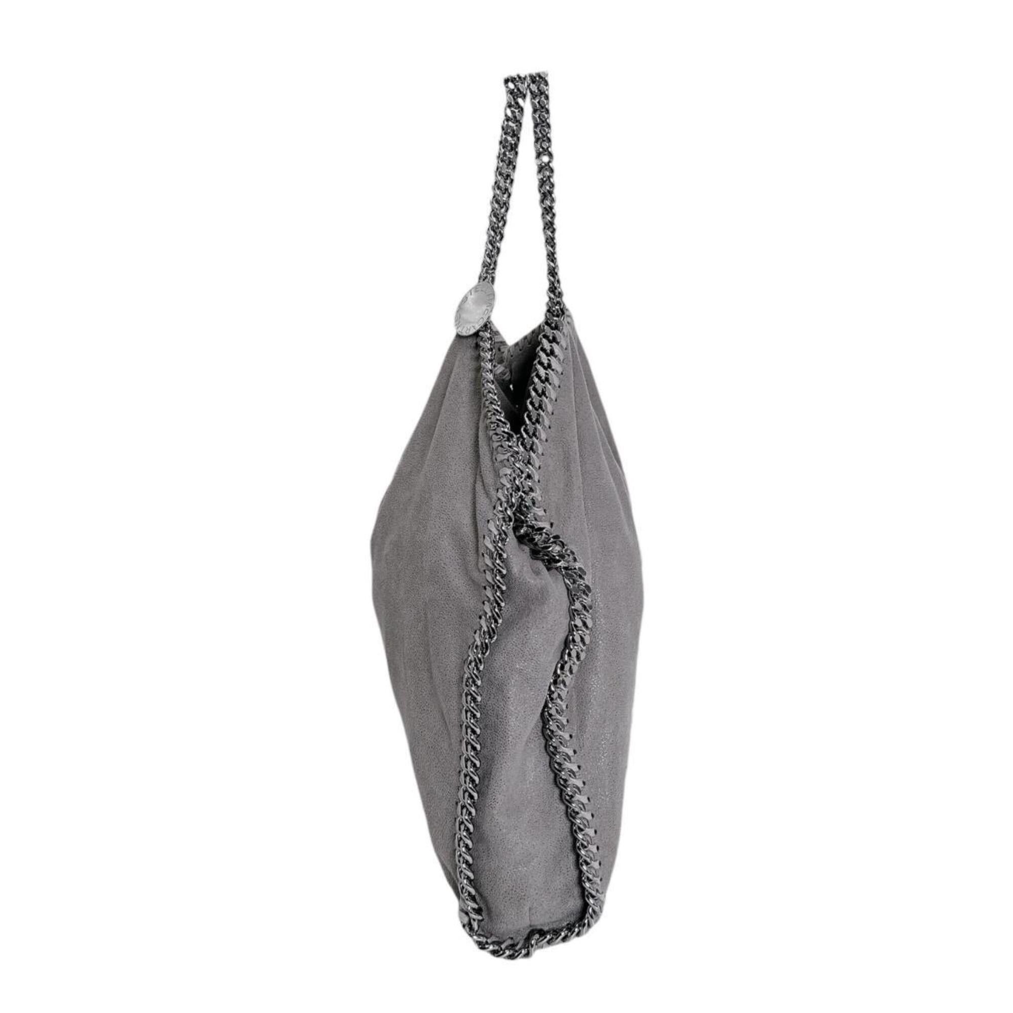 Stella McCartney Stella McCartney Tote Bag, Handbag, Fold-over Tote, Falabella, 234387 W9132 SU16R Light Gray Size ONE SIZE - 3 Thumbnail
