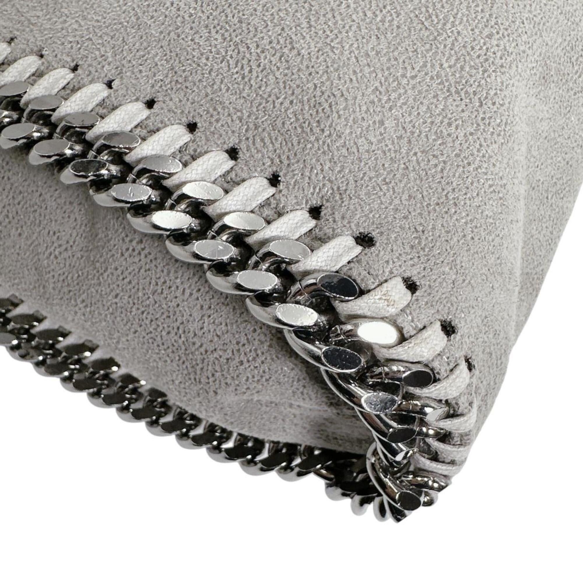 Stella McCartney Stella McCartney Tote Bag, Handbag, Fold-over Tote, Falabella, 234387 W9132 SU16R Light Gray Size ONE SIZE - 10 Thumbnail