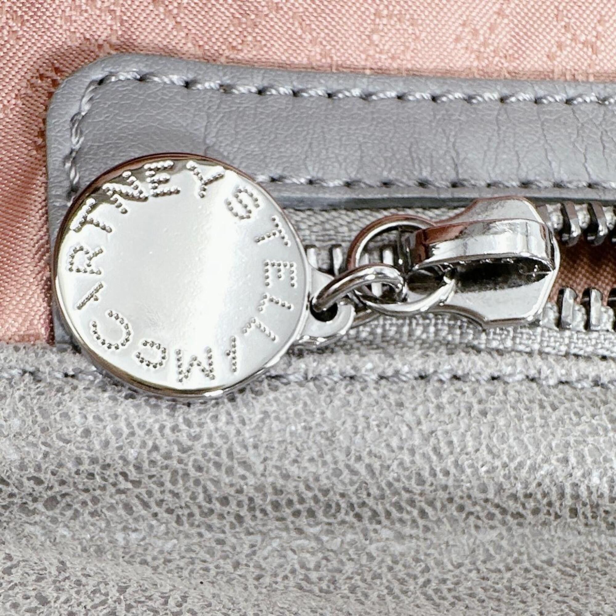 Stella McCartney Stella McCartney Tote Bag, Handbag, Fold-over Tote, Falabella, 234387 W9132 SU16R Light Gray Size ONE SIZE - 14 Thumbnail