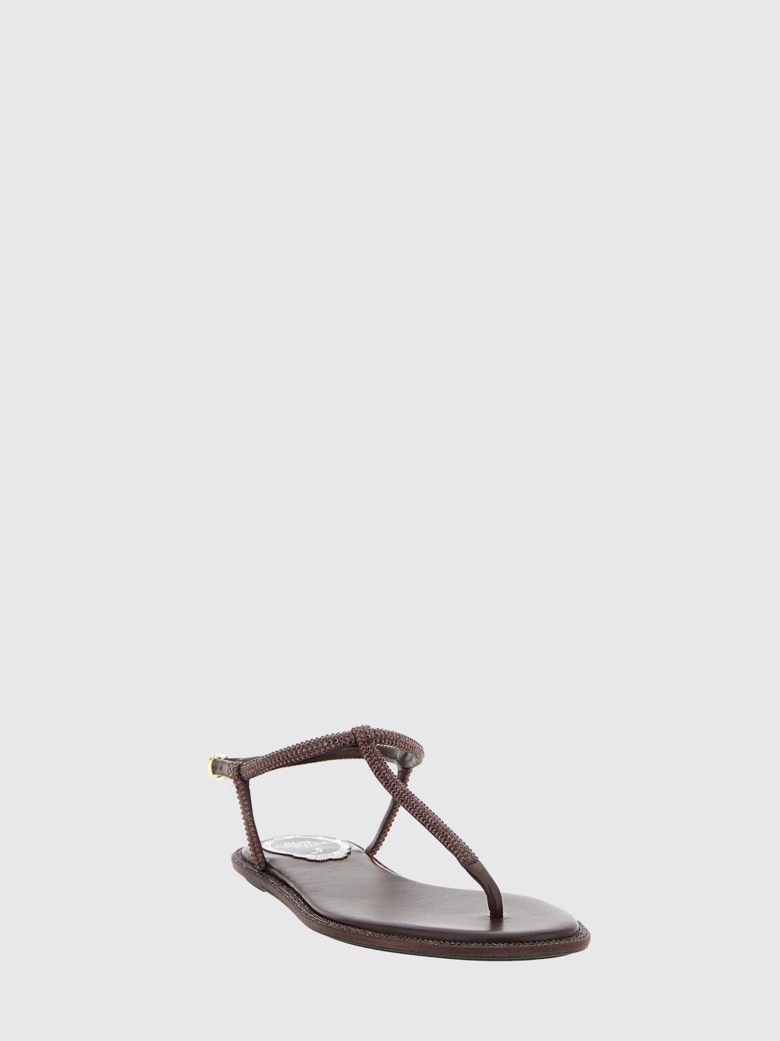 Rene Caovilla Heeled Sandal Woman Brown, Women's (Size 6.5) — image 2 of 3