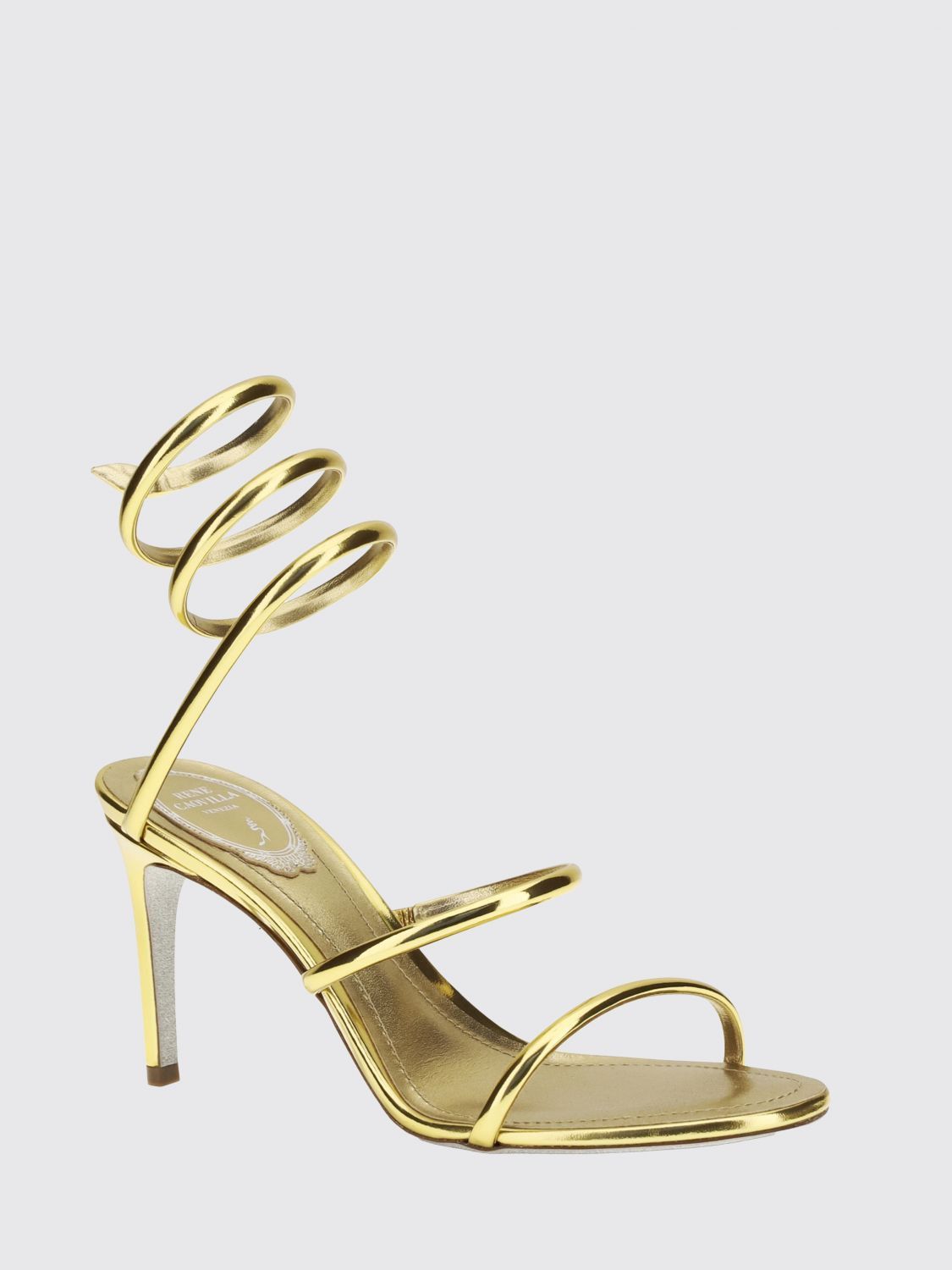 Rene Caovilla Heeled Sandal Woman Gold, Women's (Size 6) — image 2 of 3
