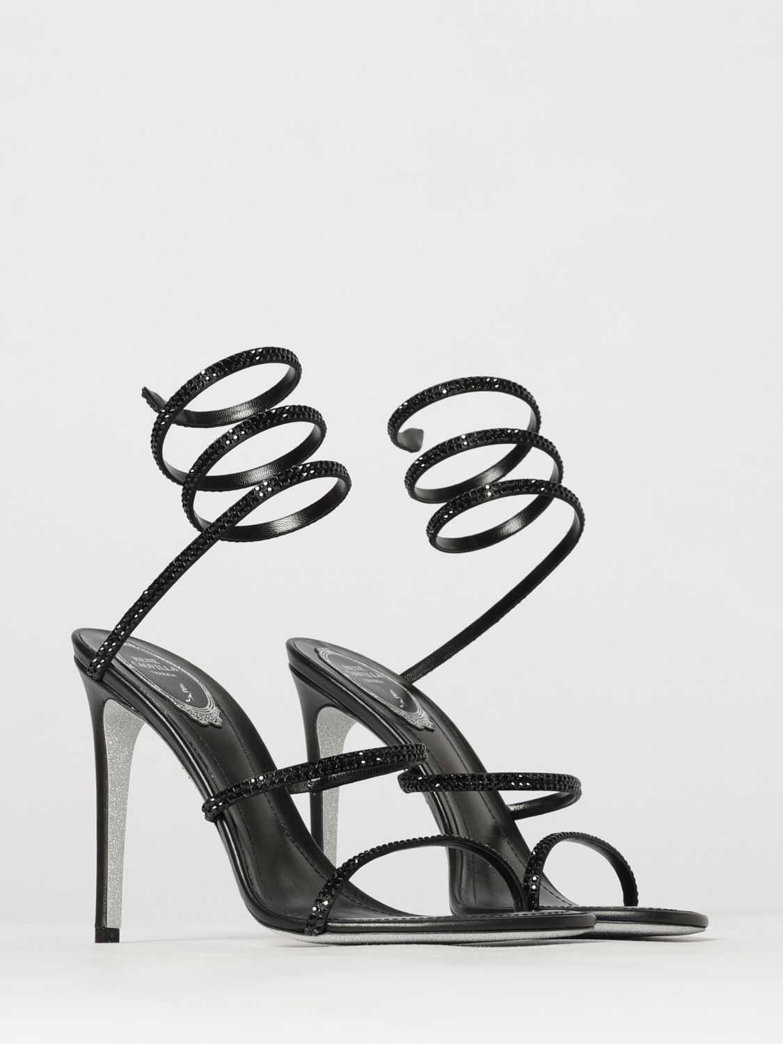 Rene Caovilla Heeled Sandal Woman Black, Women's (Size 6) — image 2 of 3