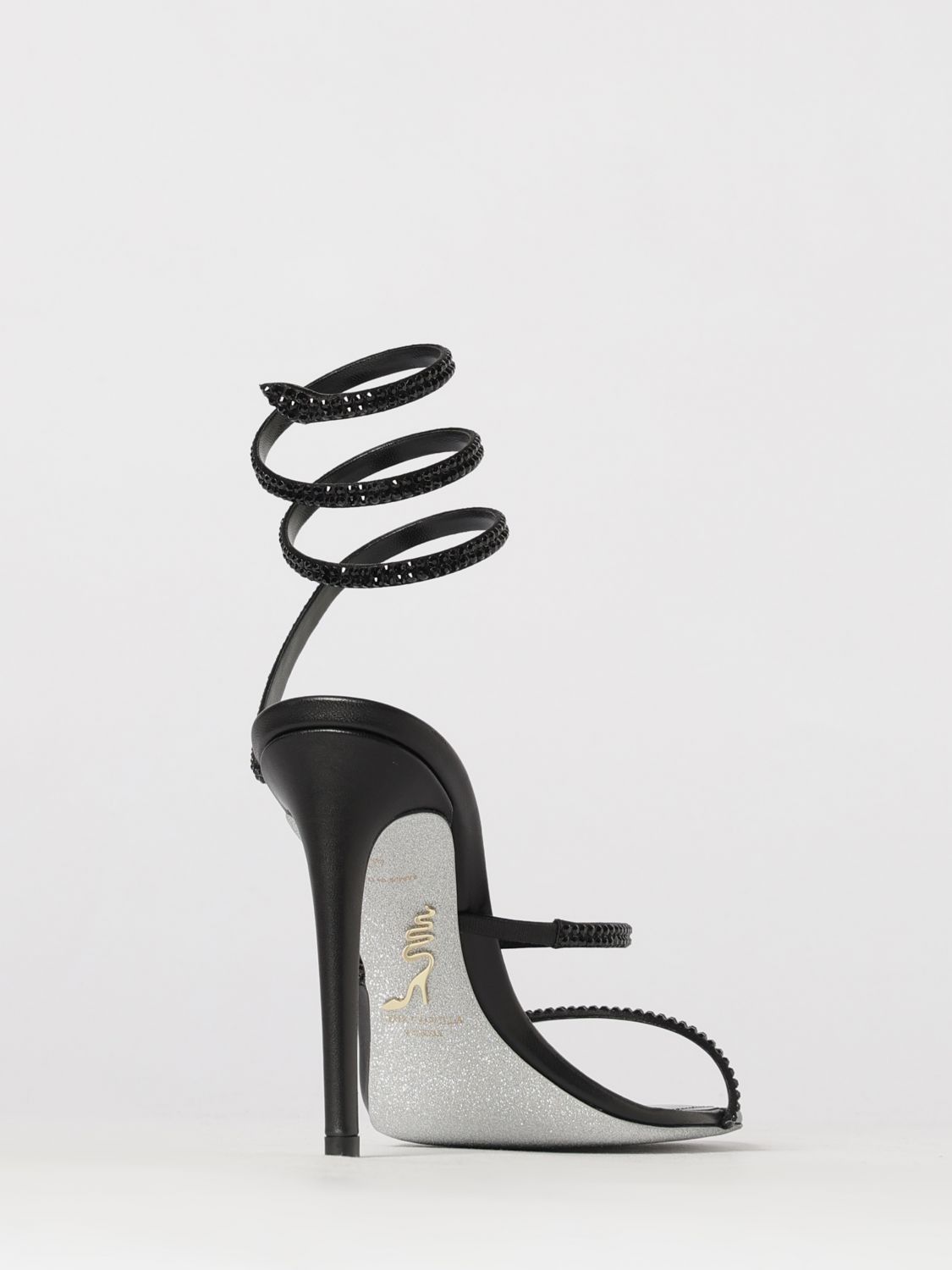 Rene Caovilla Heeled Sandal Woman Black, Women's (Size 6) — image 3 of 3