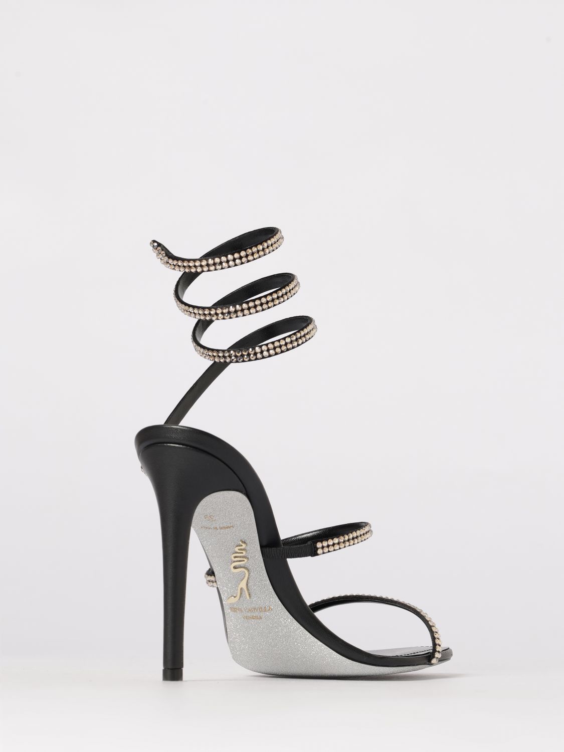 Rene Caovilla Heeled Sandal Woman Black, Women's (Size 8.5) — image 3 of 3