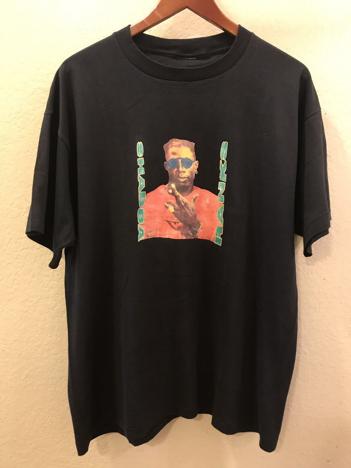 90s SHABBA RANKS Tシャツ RAP TEES REGGAE