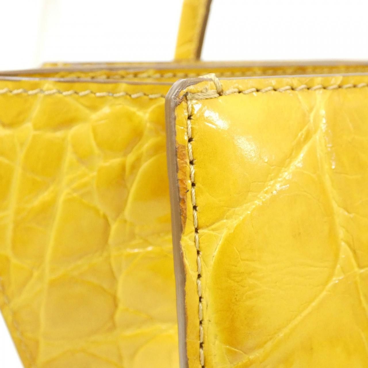 Tod's Tod's Holly Leather Handbag Leather Crossbody Bag Xbwaona0200occg407 Duty Free For Usa in Yellow, Women's — image 3 of 6