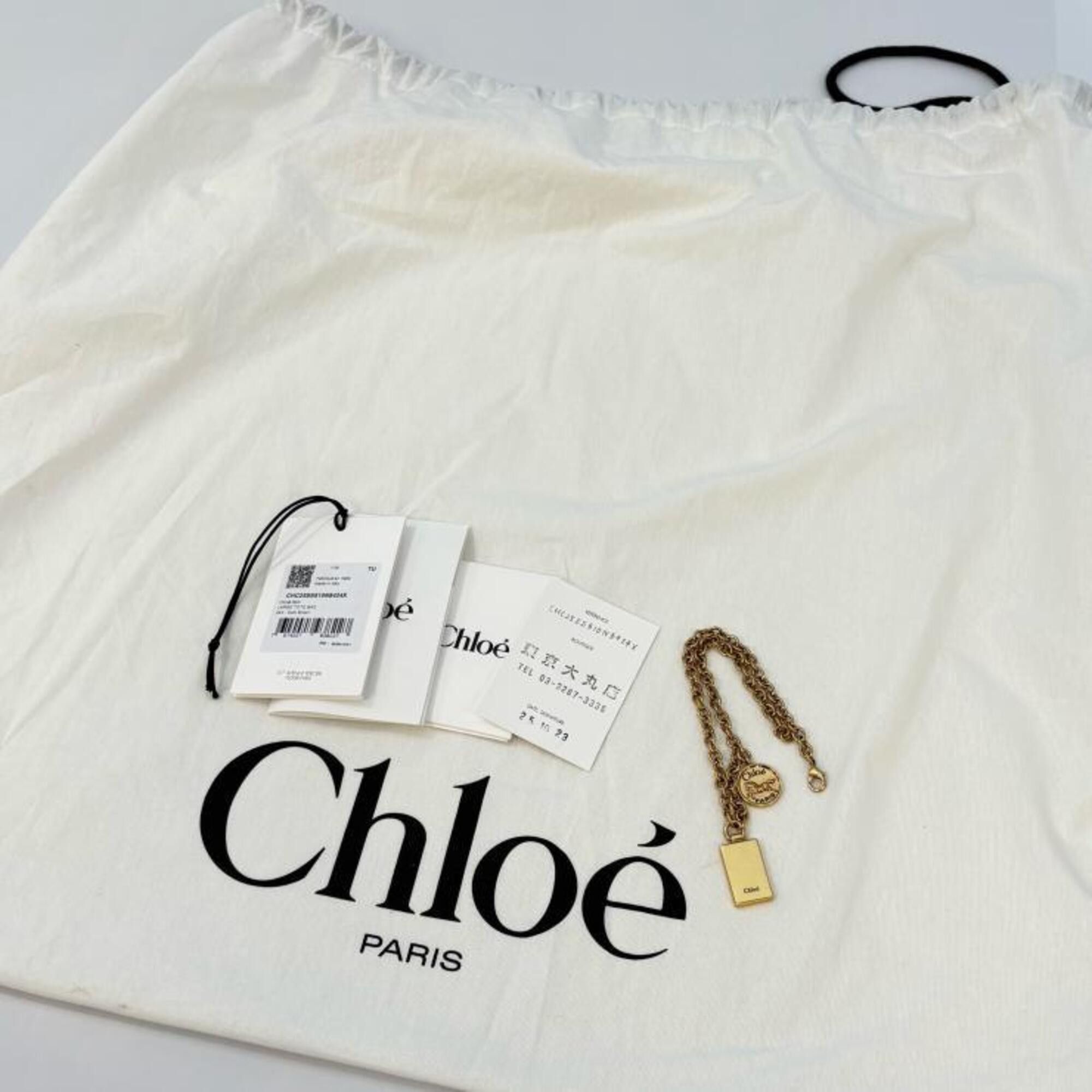 Chloe Chloé Chloe grain leather Chlo Spin large tote bag Size ONE SIZE - 9 Thumbnail
