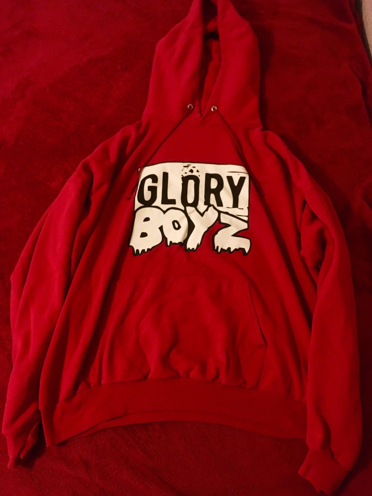 glory boyz hoodie blue