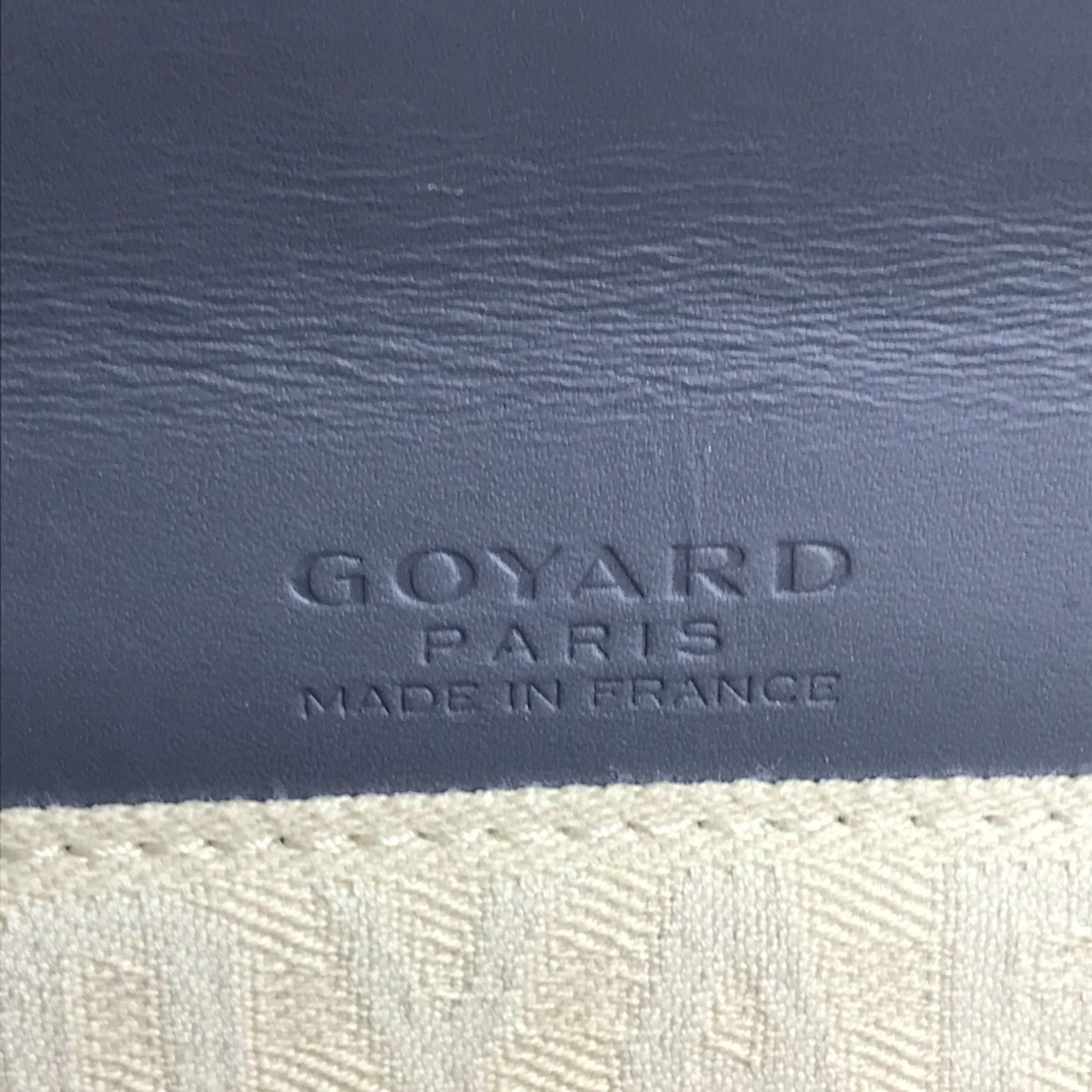 Goyard GOYARD Monte Carlo Bag, Flap Handbag, Pouch, Clutch Leather, Men's/Women's, Gray, Like New Size ONE SIZE - 11 Thumbnail