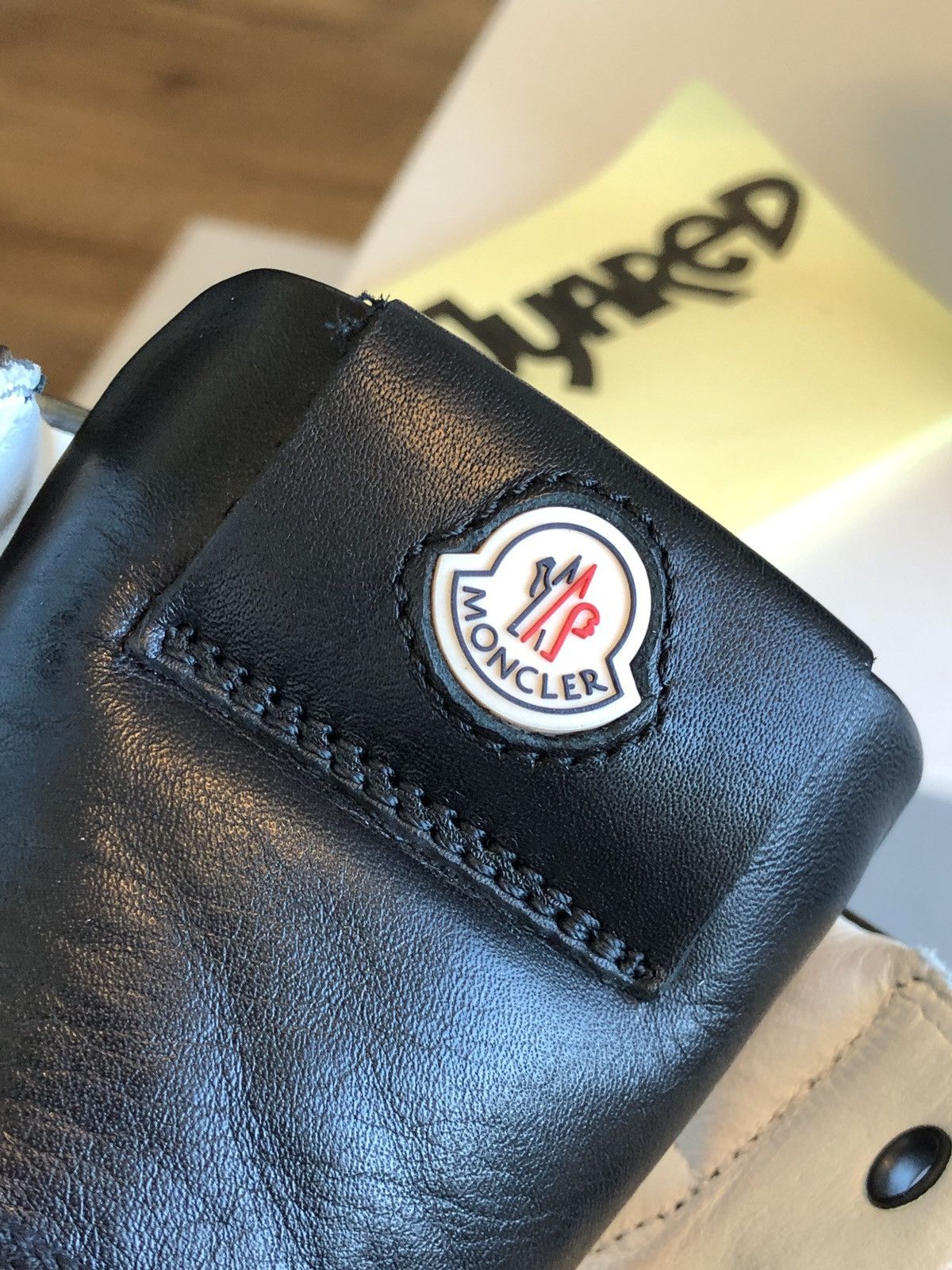 Moncler Lyon Scarpa Leather High-top Sneakers | Grailed