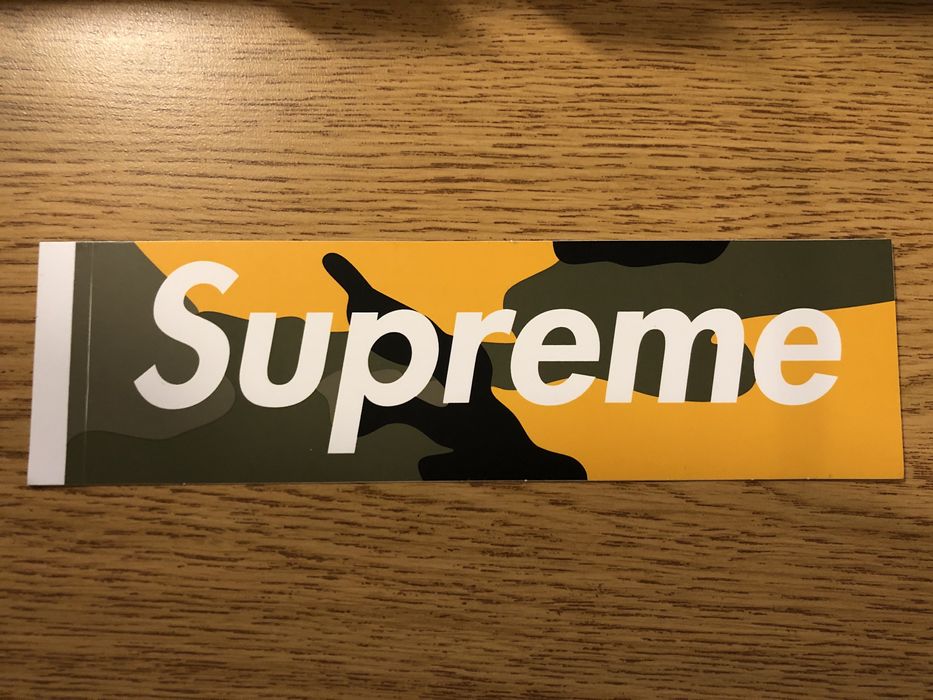 Supreme brooklyn hot sale box logo sticker