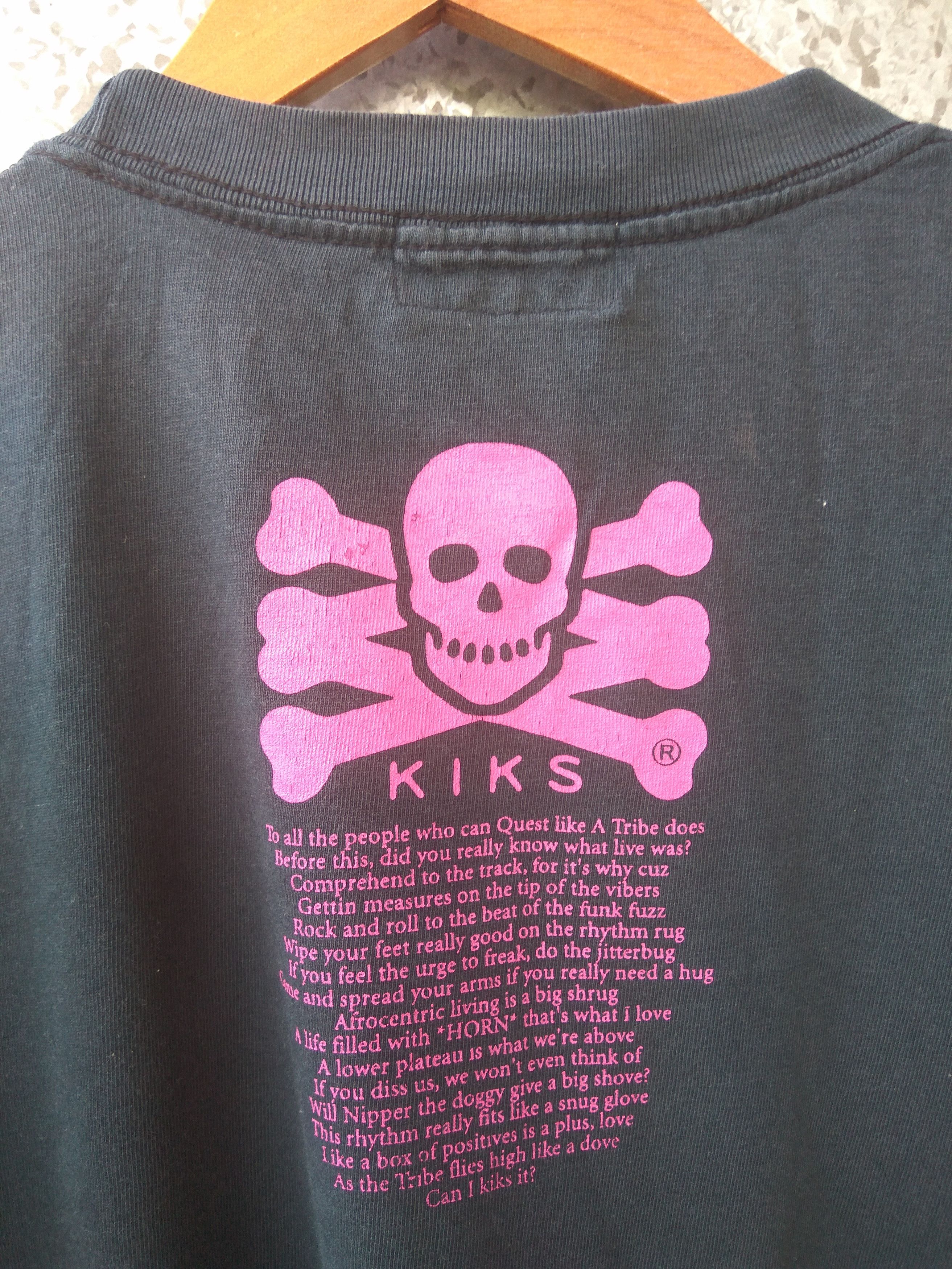KIKS TYO 🔥 Japanese Brand t shirt Kiks tyo spell out tee hysteria Size US L / EU 52-54 / 3 - 4 Thumbnail