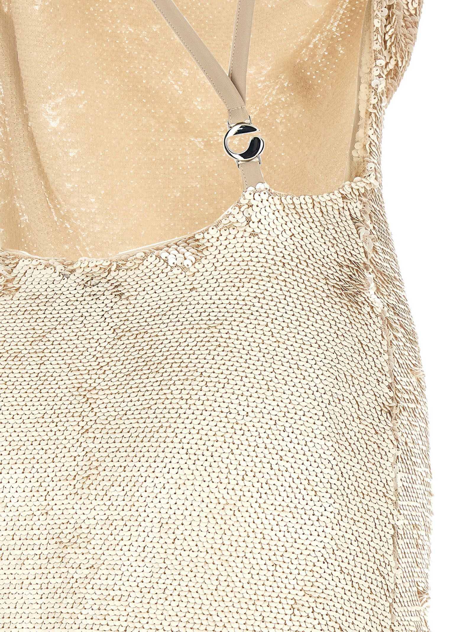 Sequin Dress in Beige, Women's (Size Xs) — image 4 of 4