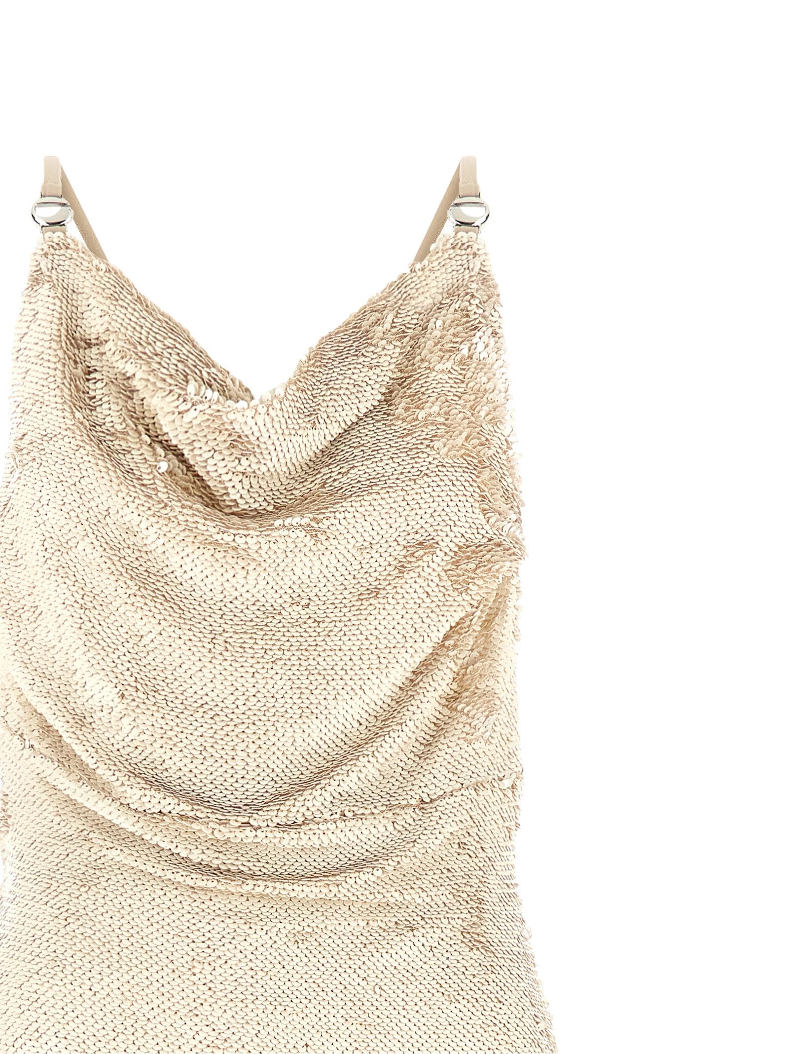 Sequin Dress in Beige, Women's (Size Xs) — image 3 of 4