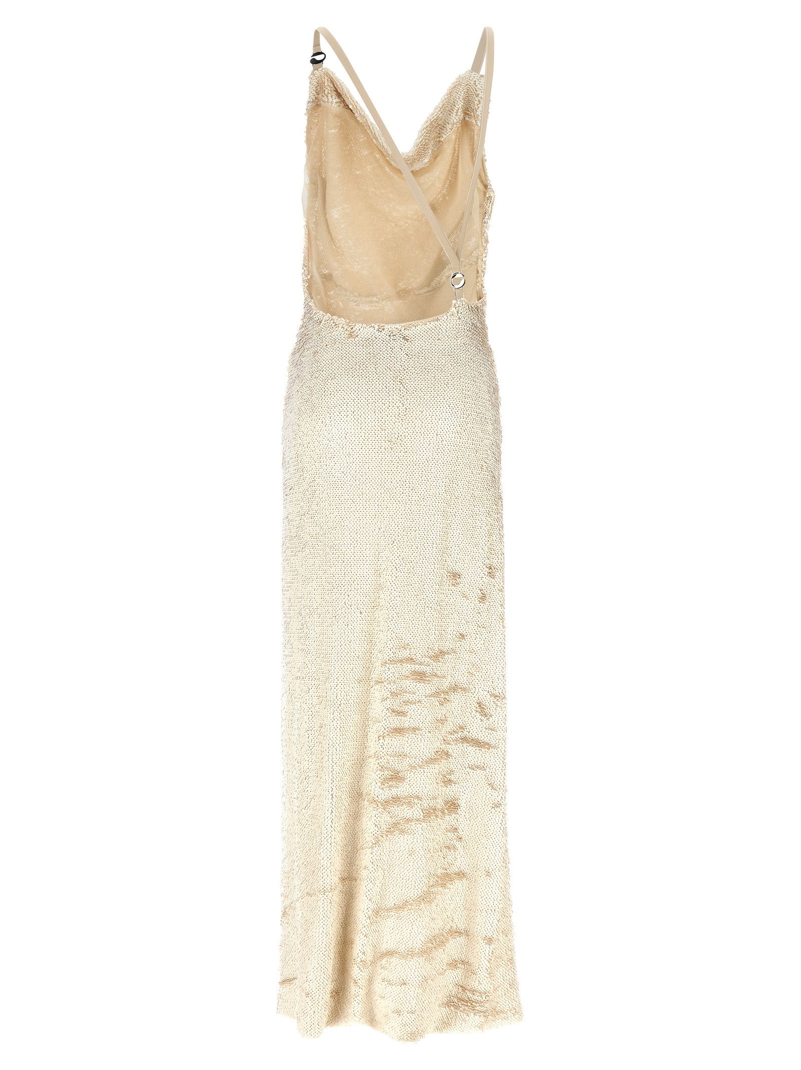 Sequin Dress in Beige, Women's (Size Xs) — image 2 of 4