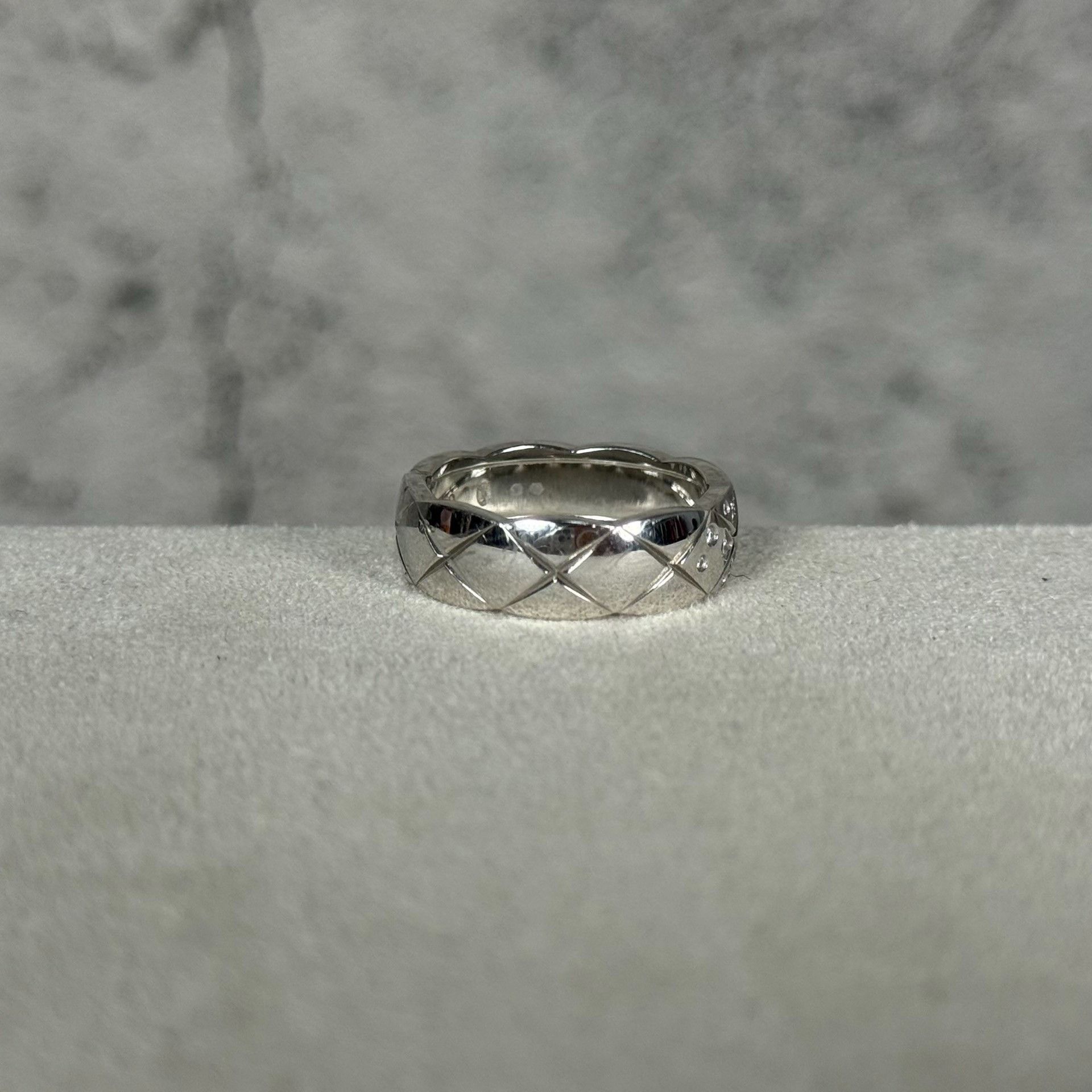 Chanel Chanel COCO CRUSH Quilted Diamond Ring Size ONE SIZE - 4 Thumbnail