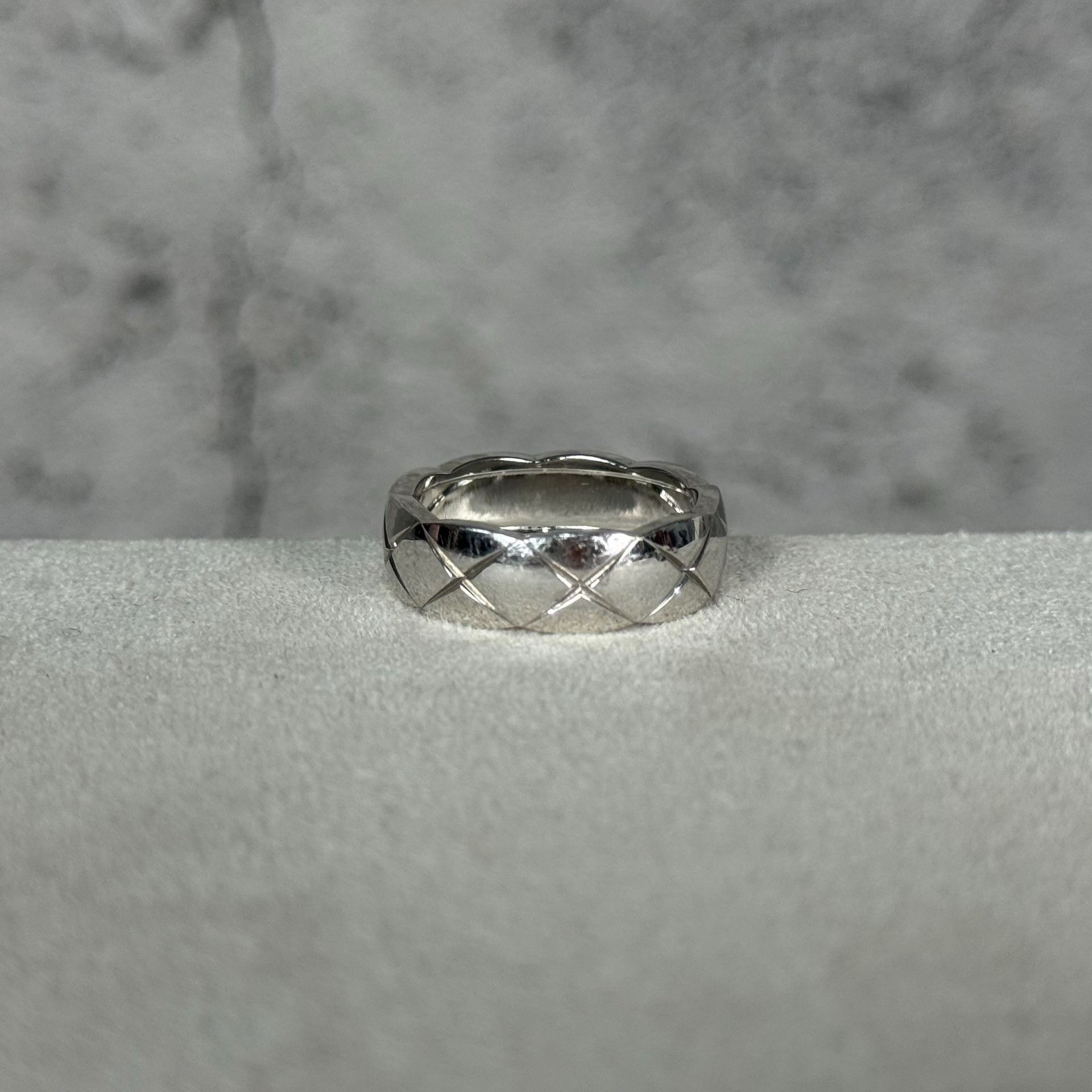 Chanel Chanel COCO CRUSH Quilted Diamond Ring Size ONE SIZE - 5 Thumbnail