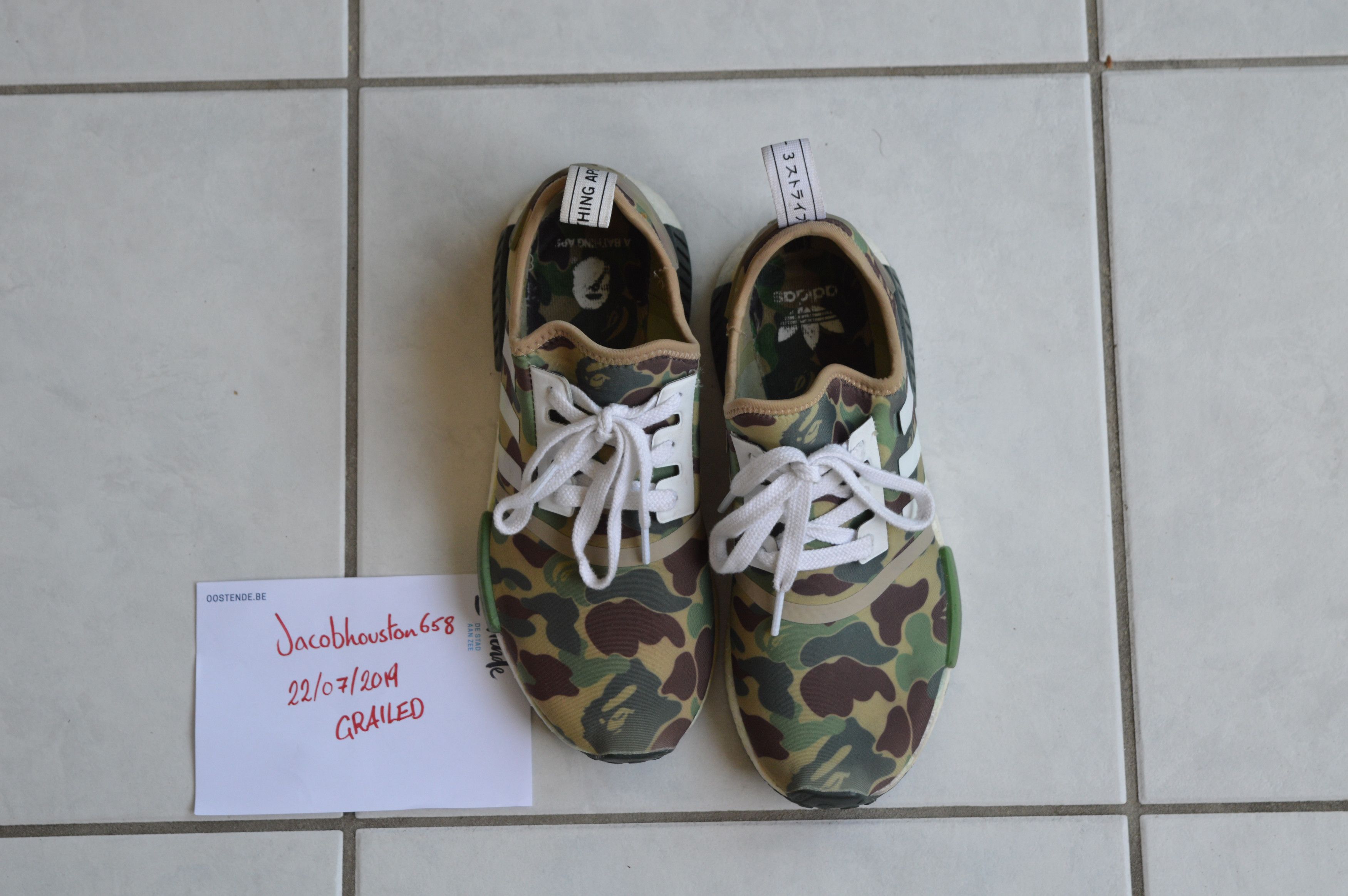 Bape nmd grailed best sale