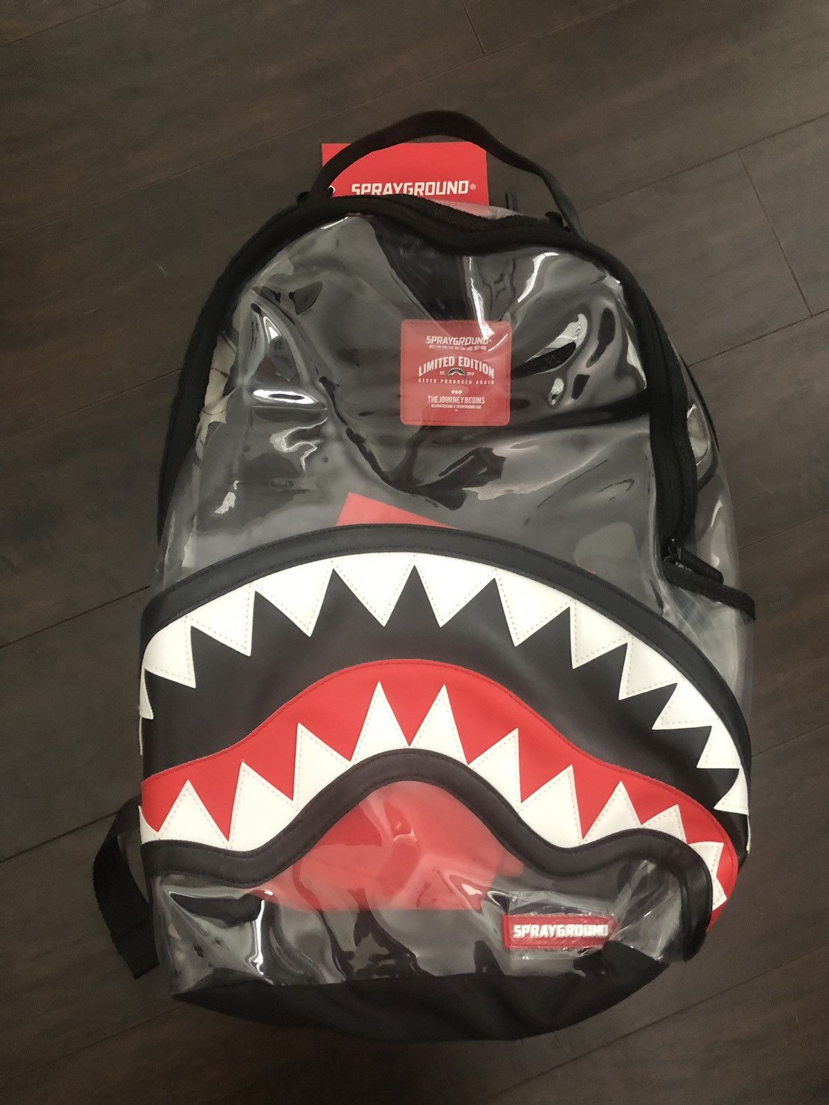 LIMITED EDITION rare spray ground shark backpack for Sale in