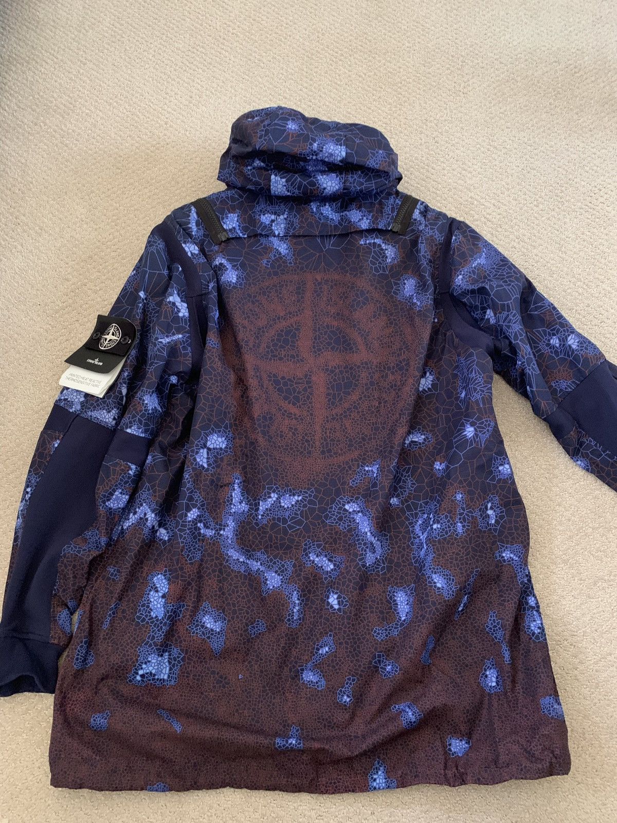 Stone Island Printed Heat Reactive Jacket Model 449E1 Thermosensitive Grailed