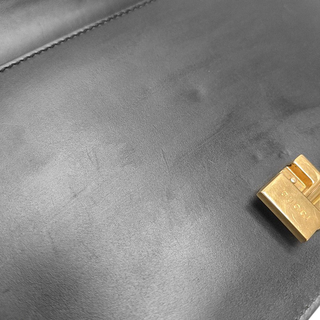 Gucci Gucci Sylvie Leather Shoulder Bag Size Small Size ONE SIZE - 11 Thumbnail