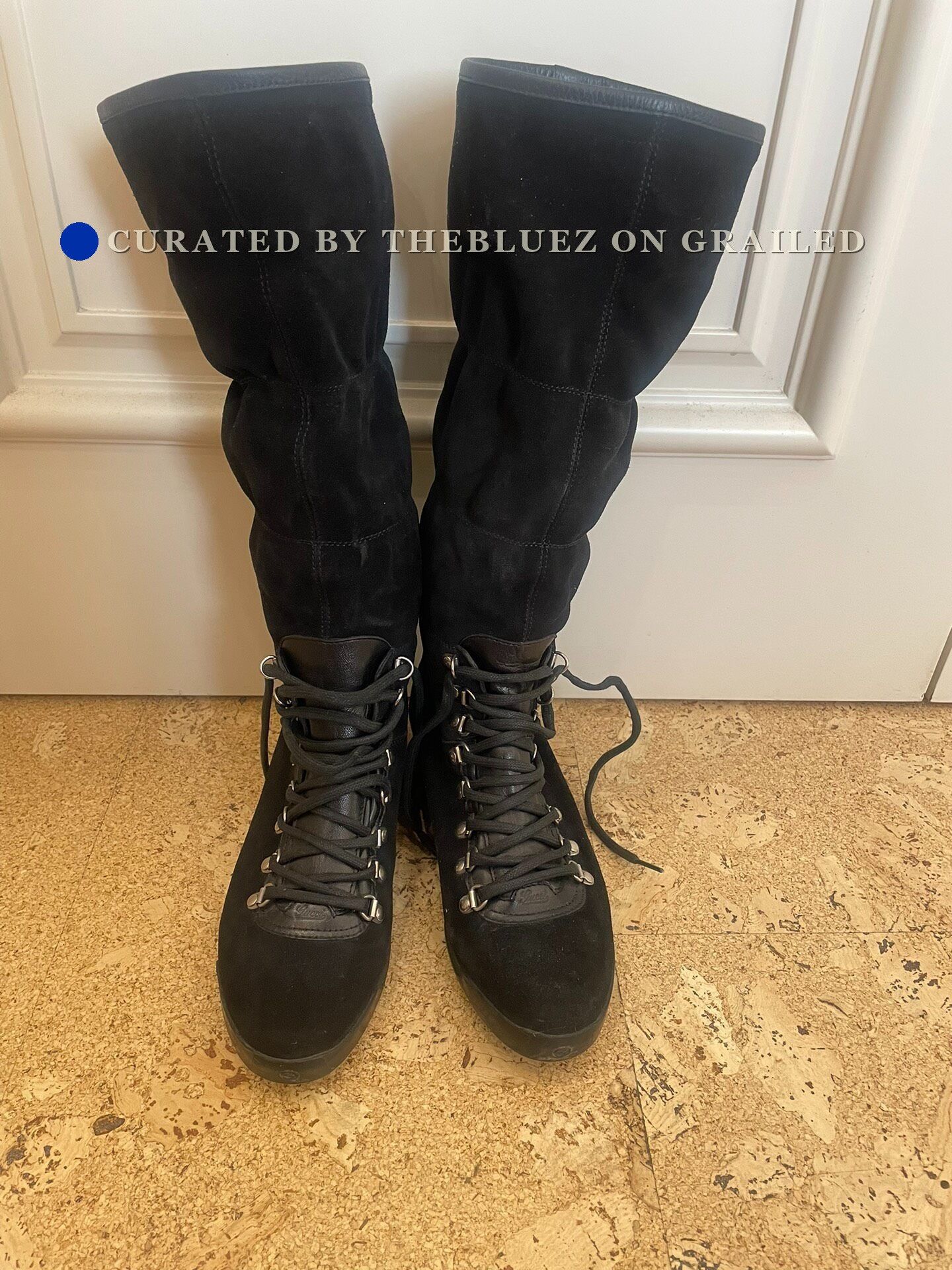 Gucci Gucci Mid-Calf Suede Boots Size US 6.5 / IT 36.5 - 2 Thumbnail