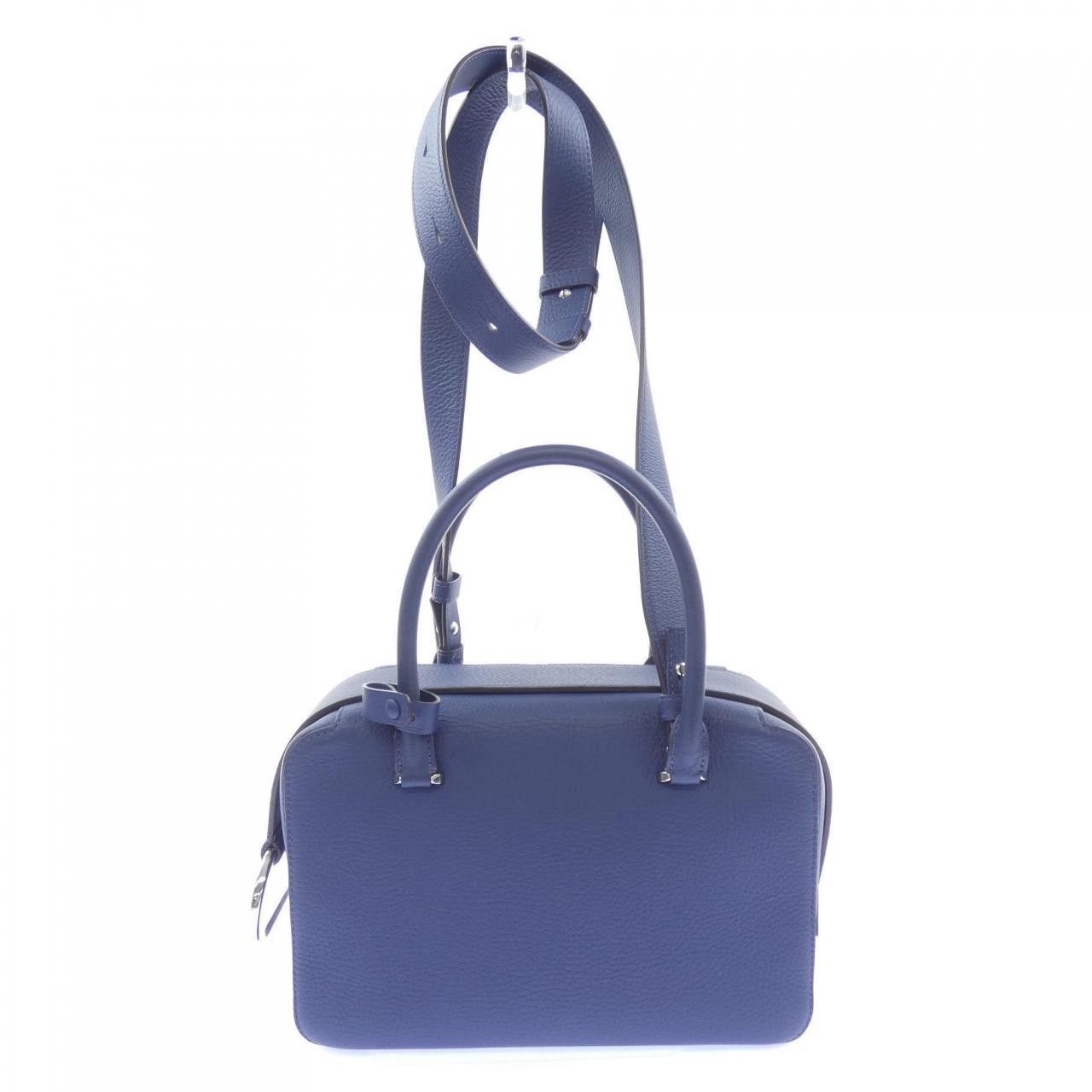 Delvaux Delvaux Delvaux Cool Box Taurillon Soft Bag Leather Handbag AA0662AQY DUTY FREE for USA Size ONE SIZE - 3 Thumbnail