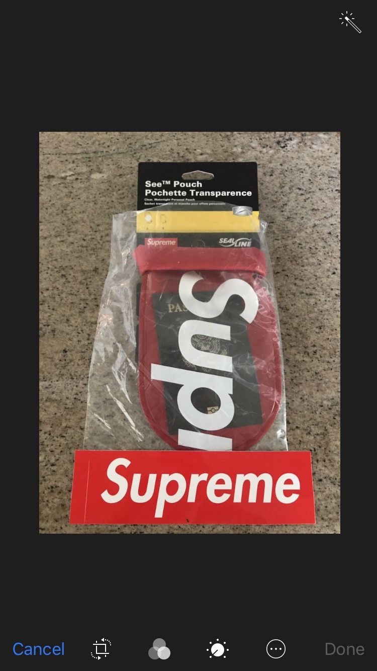 Supreme sea outlet pouch