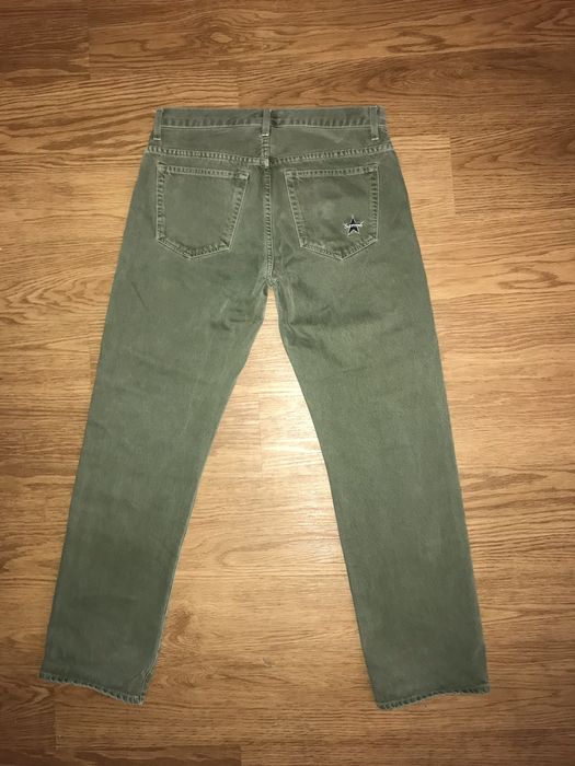 Supreme Supreme Washed Regular Jeans Olive | Grailed