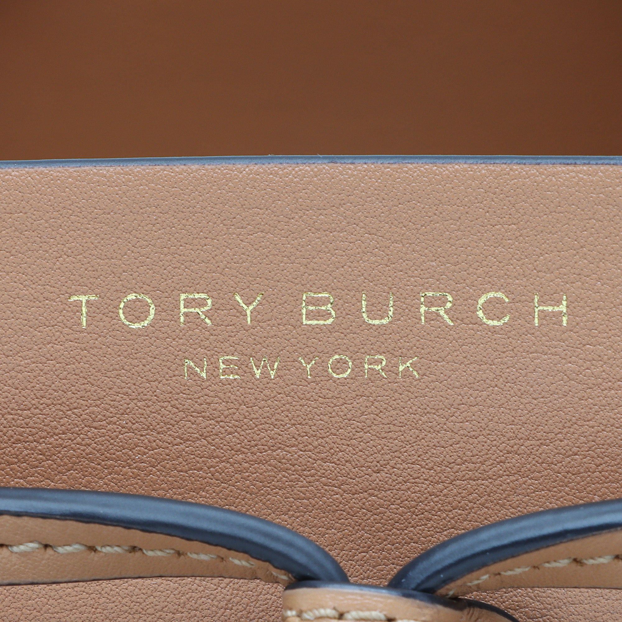 Tory Burch Tory Burch Leather Block T Small Bucket Bag Size ONE SIZE - 8 Thumbnail