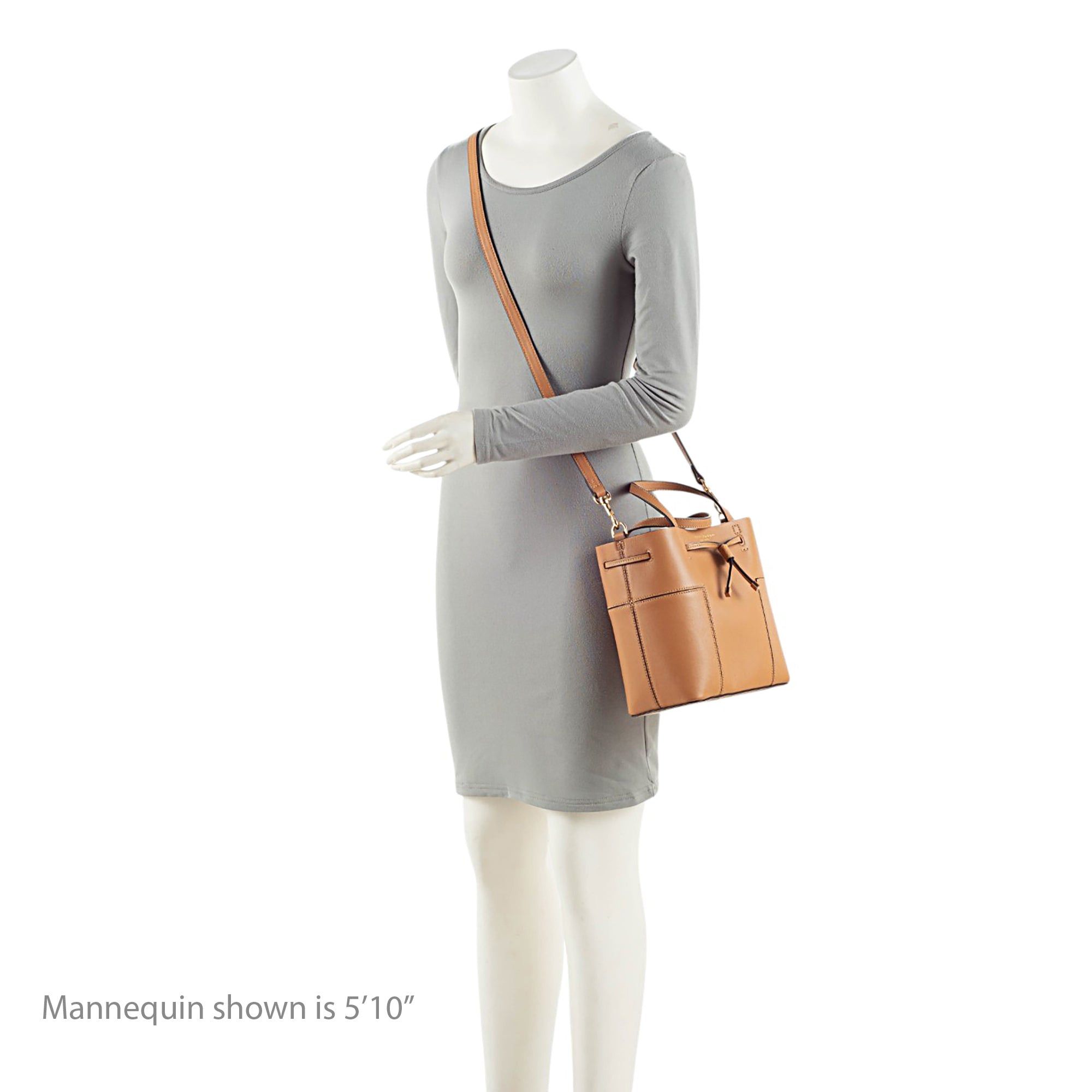 Tory Burch Tory Burch Leather Block T Small Bucket Bag Size ONE SIZE - 5 Thumbnail