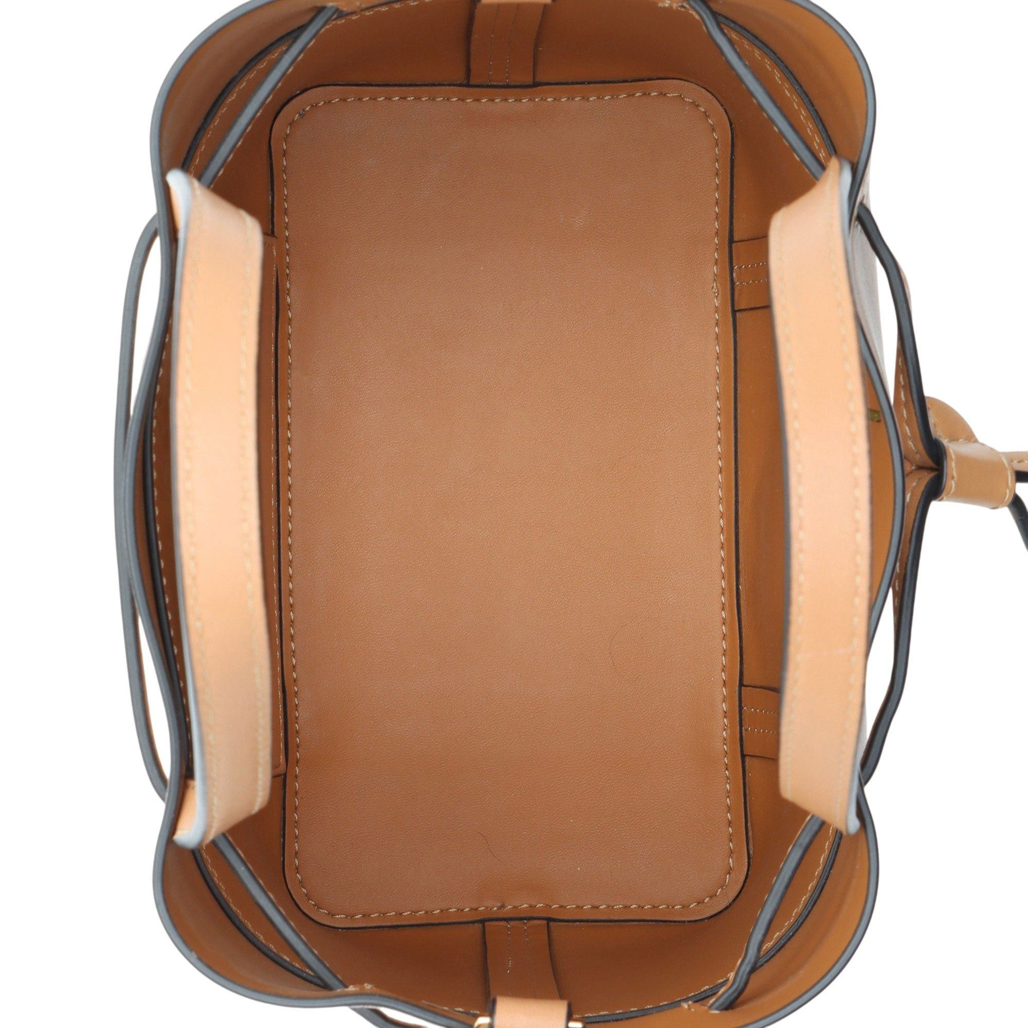 Tory Burch Tory Burch Leather Block T Small Bucket Bag Size ONE SIZE - 6 Thumbnail