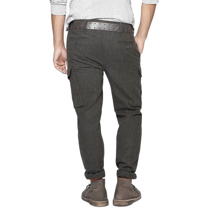 Todd Snyder Slim Fit Officer Wool Cargo Pants | Grailed